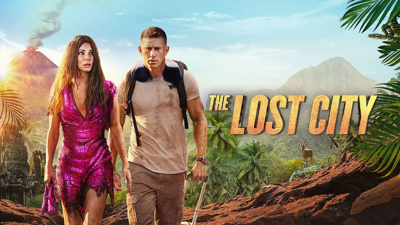 The Lost City (2022) home theater movie art - The Popcorn Poster Store