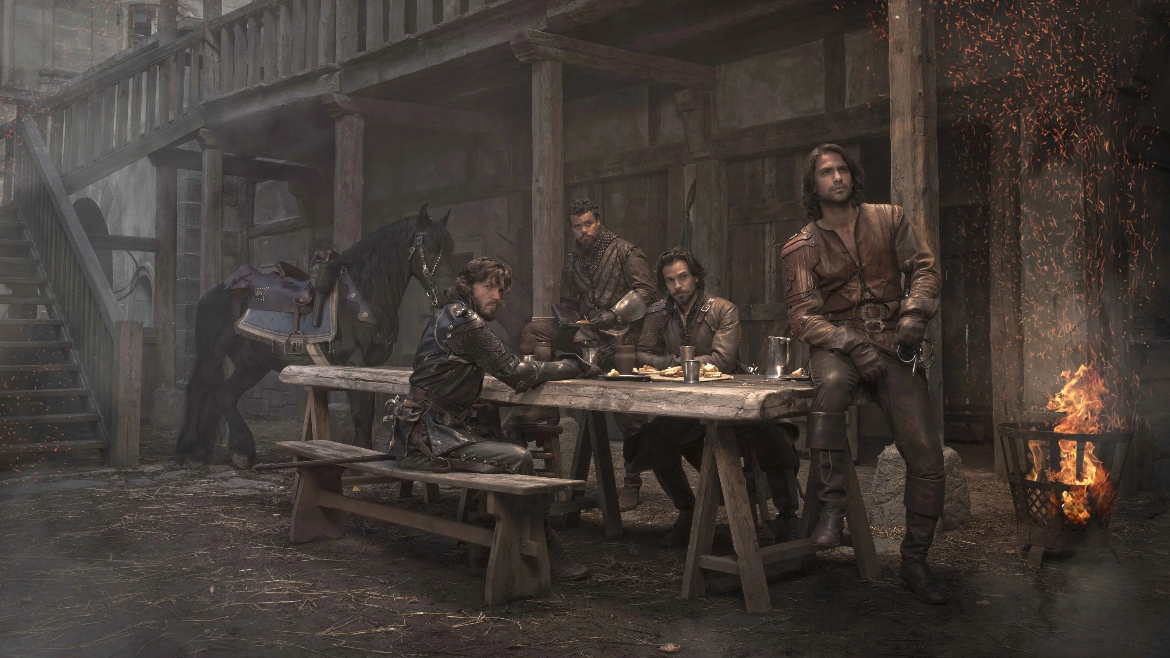 The Musketeers (2014) home theater movie art - The Popcorn Poster Store