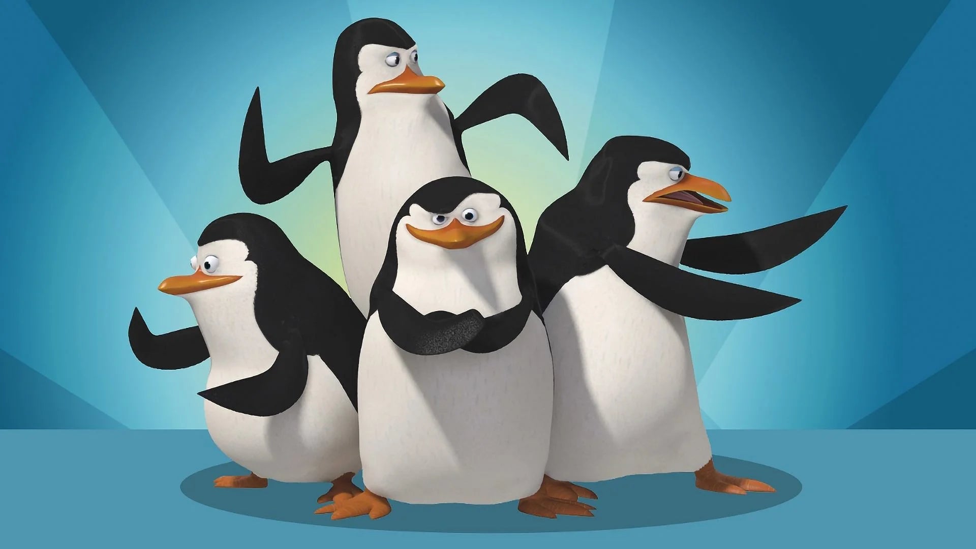 The Penguins of Madagascar (2008) home theater movie art - The Popcorn Poster Store