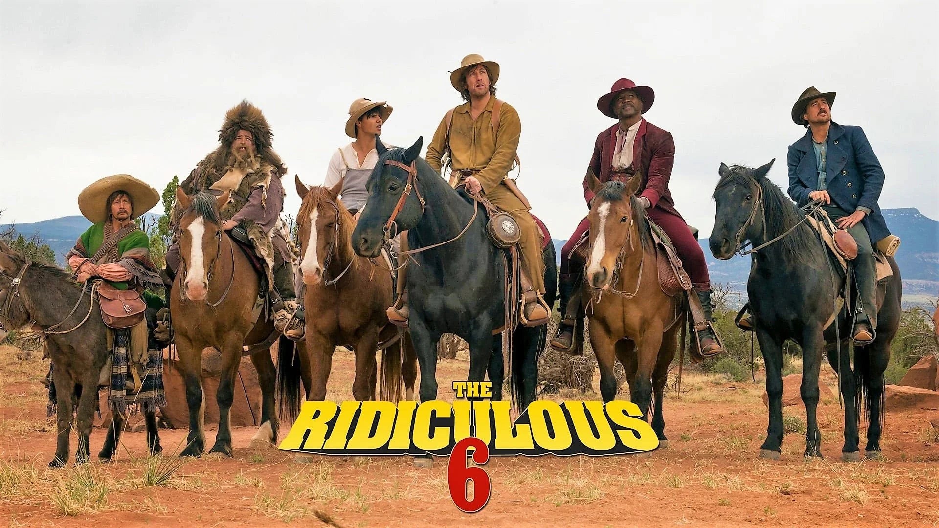 The Ridiculous 6 (2015) home theater movie art - The Popcorn Poster Store