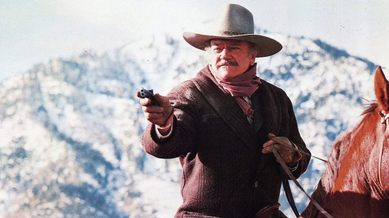 The Shootist (1976) home theater movie art - The Popcorn Poster Store