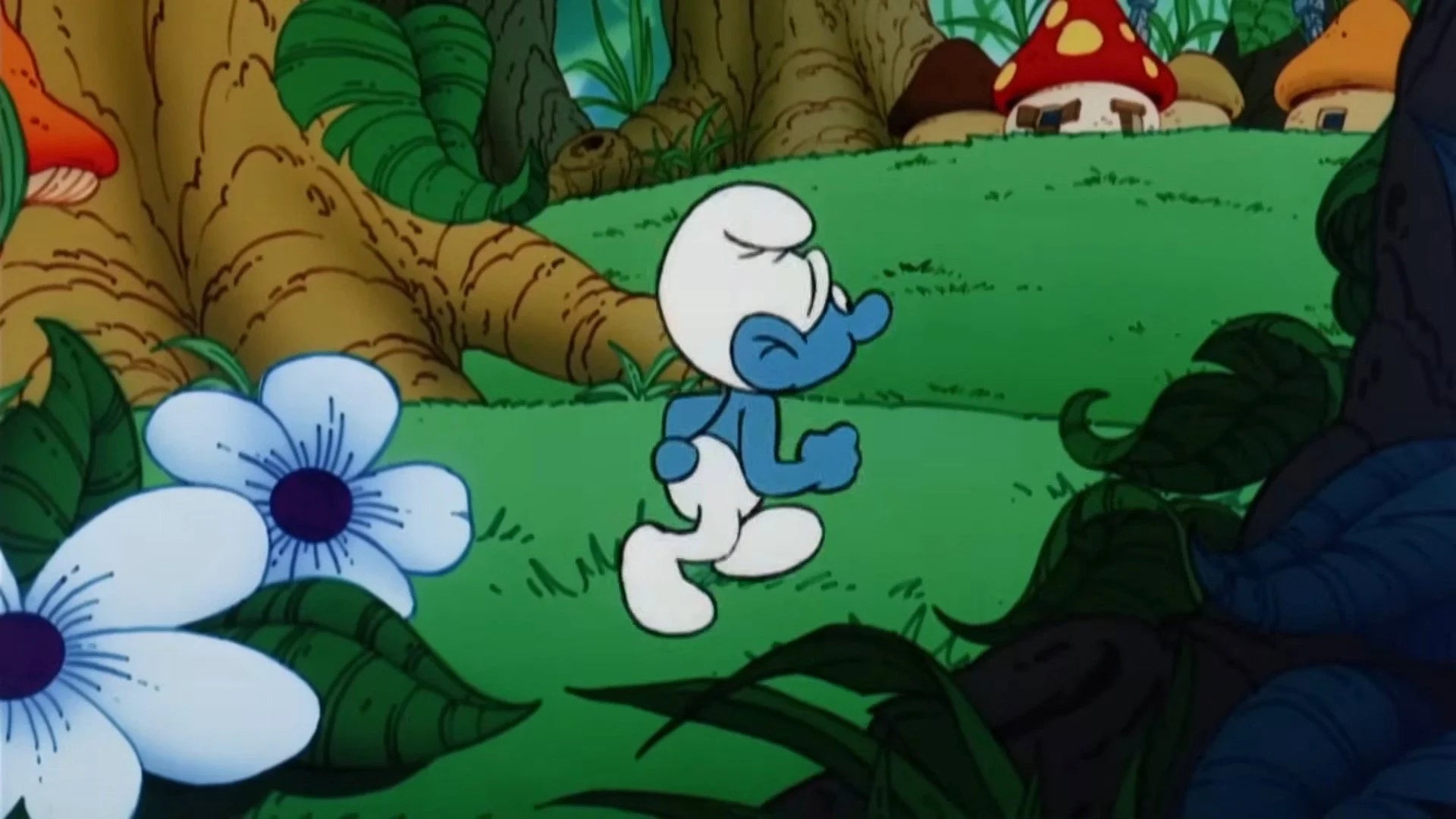 The Smurfs (1981) home theater movie art - The Popcorn Poster Store