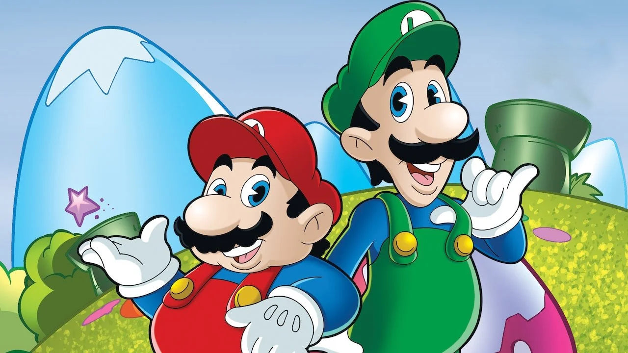 The Super Mario Bros. Super Show! (1989) home theater movie art - The Popcorn Poster Store