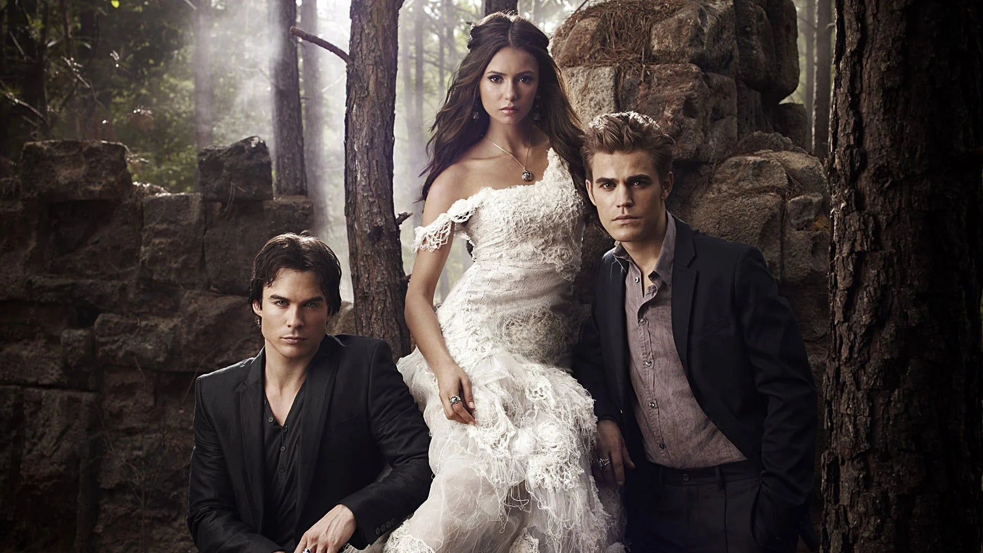 The Vampire Diaries (2009) home theater movie art - The Popcorn Poster Store