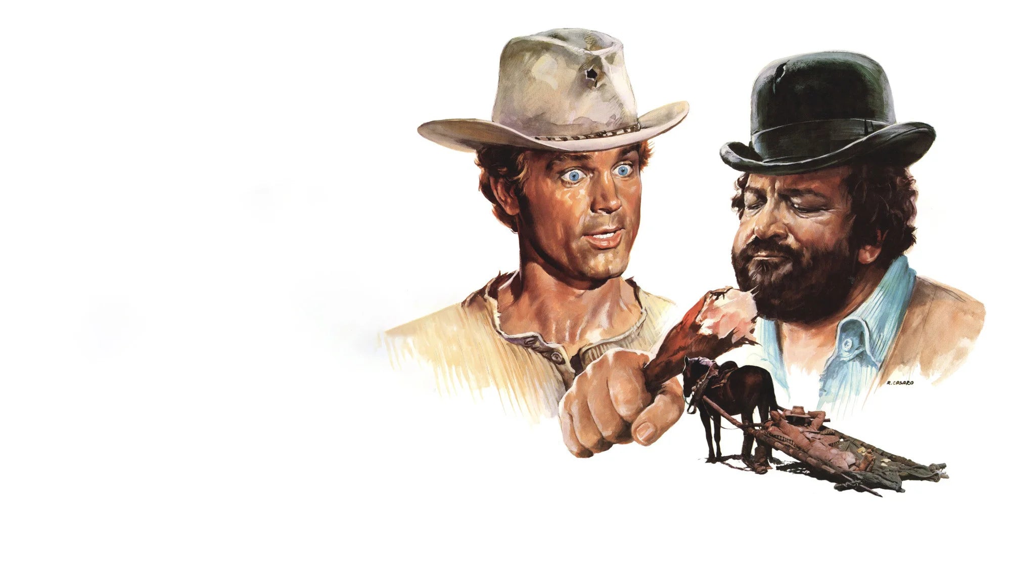 They Call Me Trinity (1970) home theater movie art - The Popcorn Poster Store