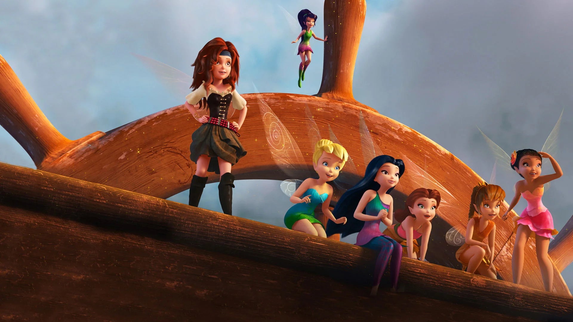 Tinker Bell and the Pirate Fairy (2014) home theater movie art - The Popcorn Poster Store