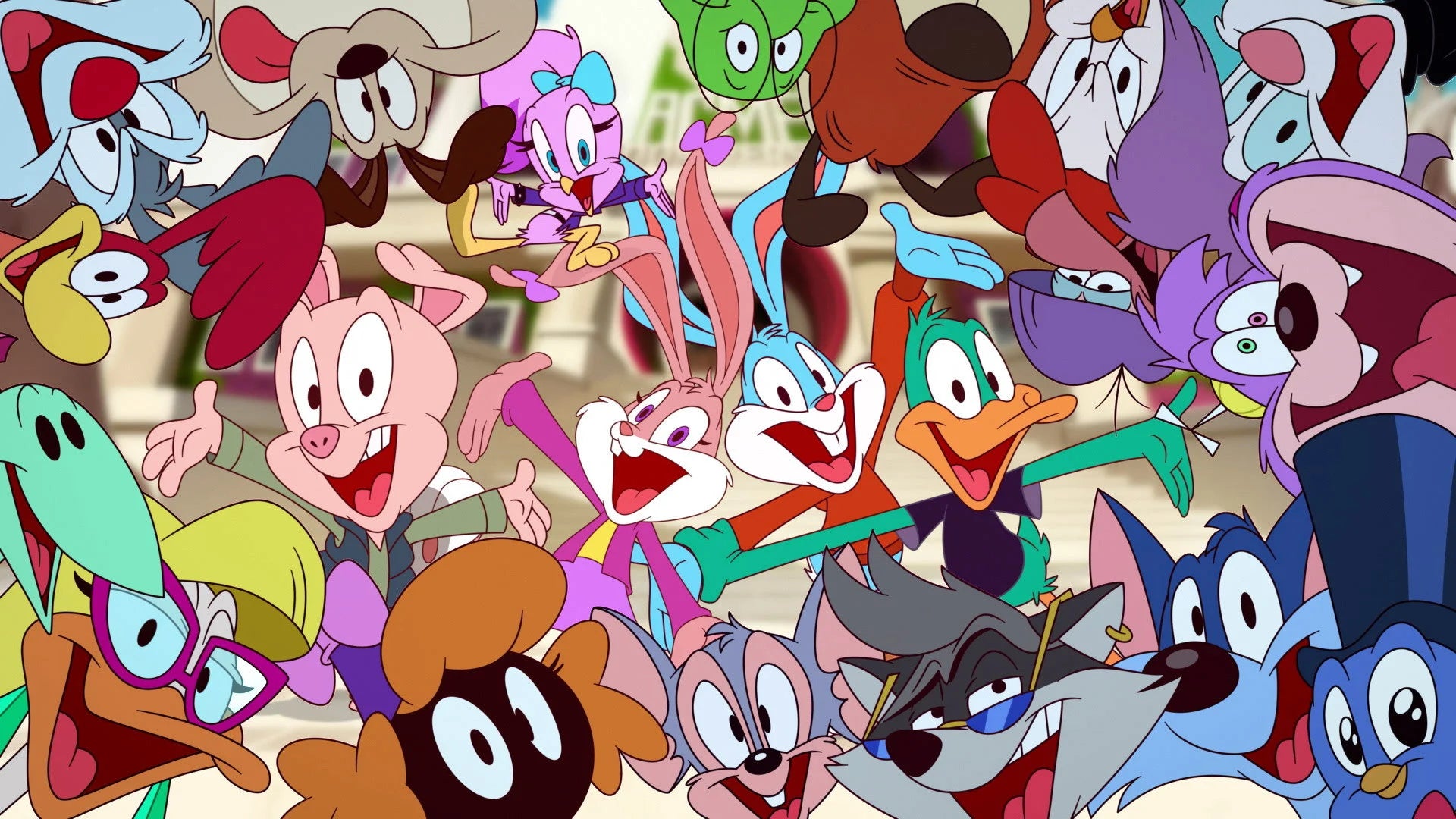 Tiny Toons Looniversity (2023) home theater movie art - The Popcorn Poster Store