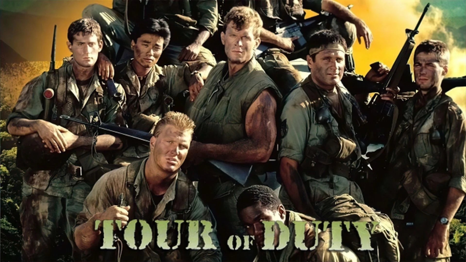 Tour of Duty (1987) home theater movie art - The Popcorn Poster Store