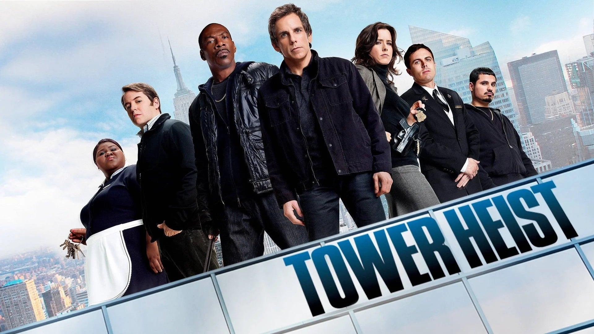 Tower Heist (2011) home theater movie art - The Popcorn Poster Store