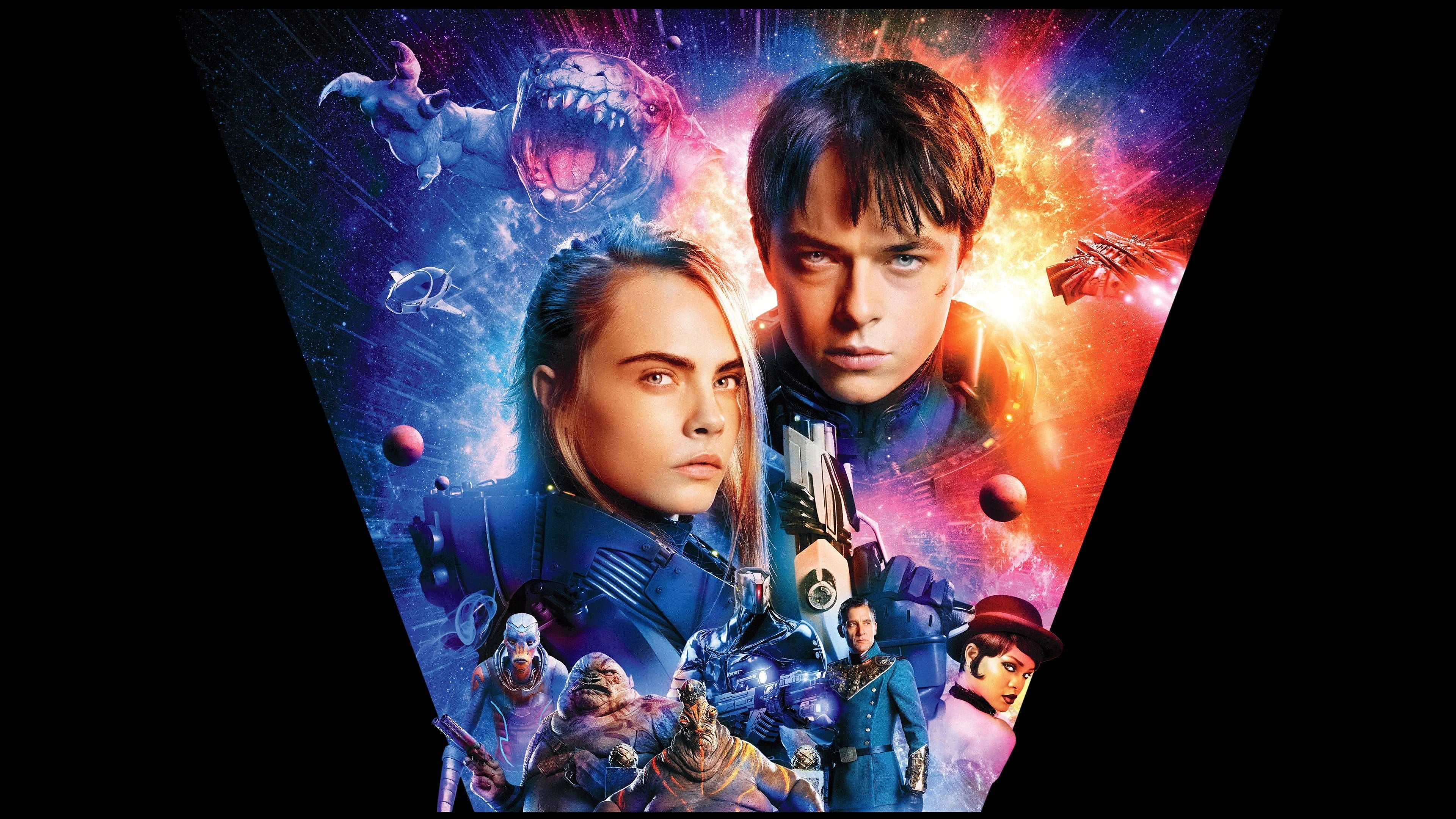 Valerian and the City of a Thousand Planets (2017) home theater movie art - The Popcorn Poster Store