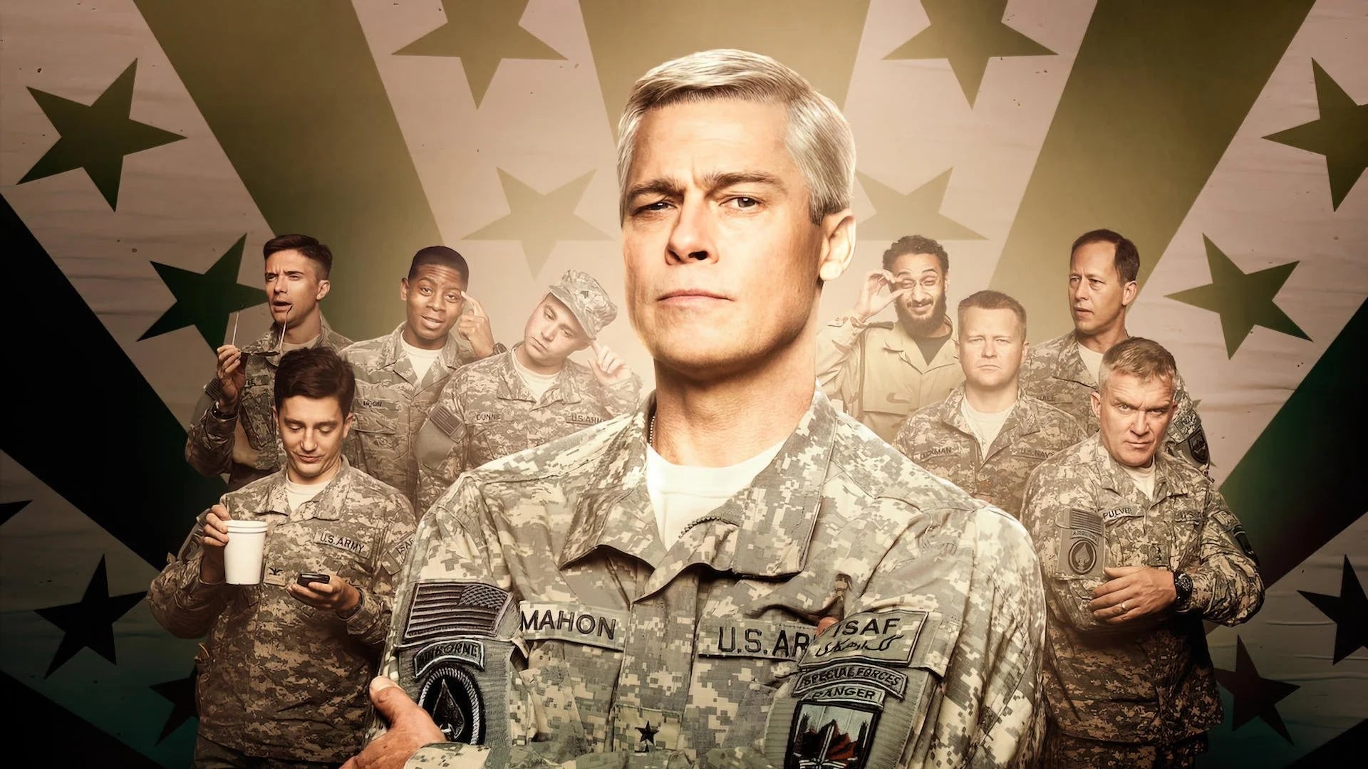 War Machine (2017) home theater movie art - The Popcorn Poster Store