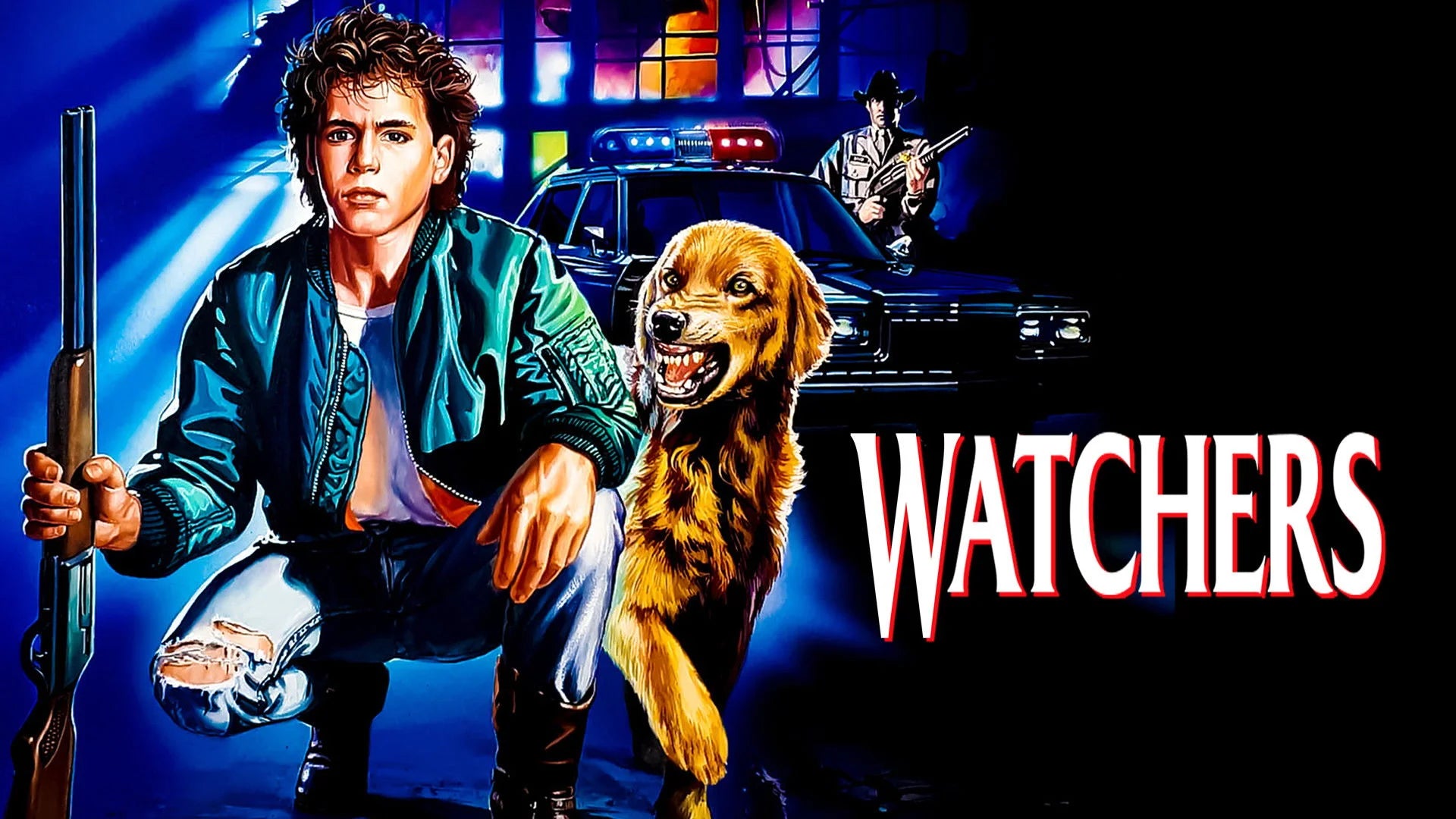 Watchers (1988) home theater movie art - The Popcorn Poster Store