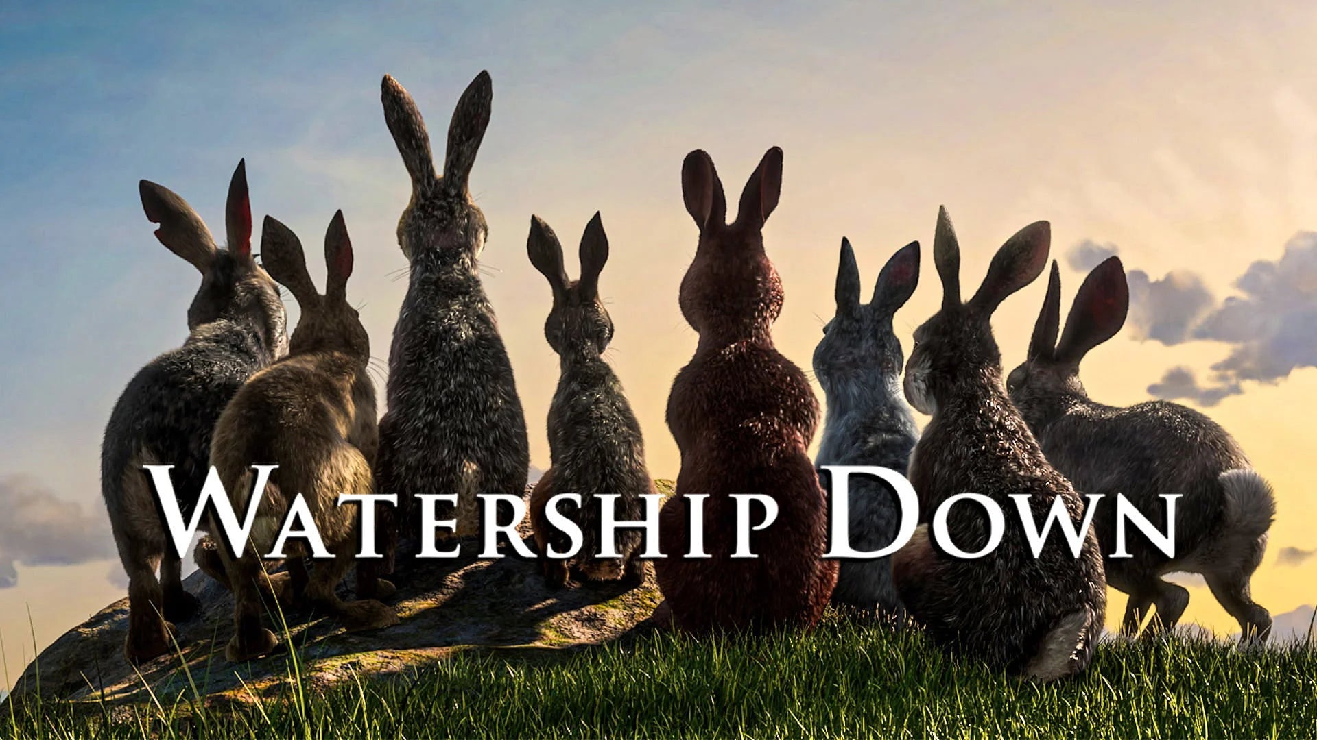 Watership Down (2018) home theater movie art - The Popcorn Poster Store