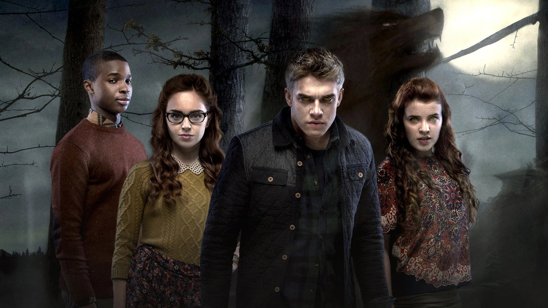 Wolfblood (2012) home theater movie art - The Popcorn Poster Store