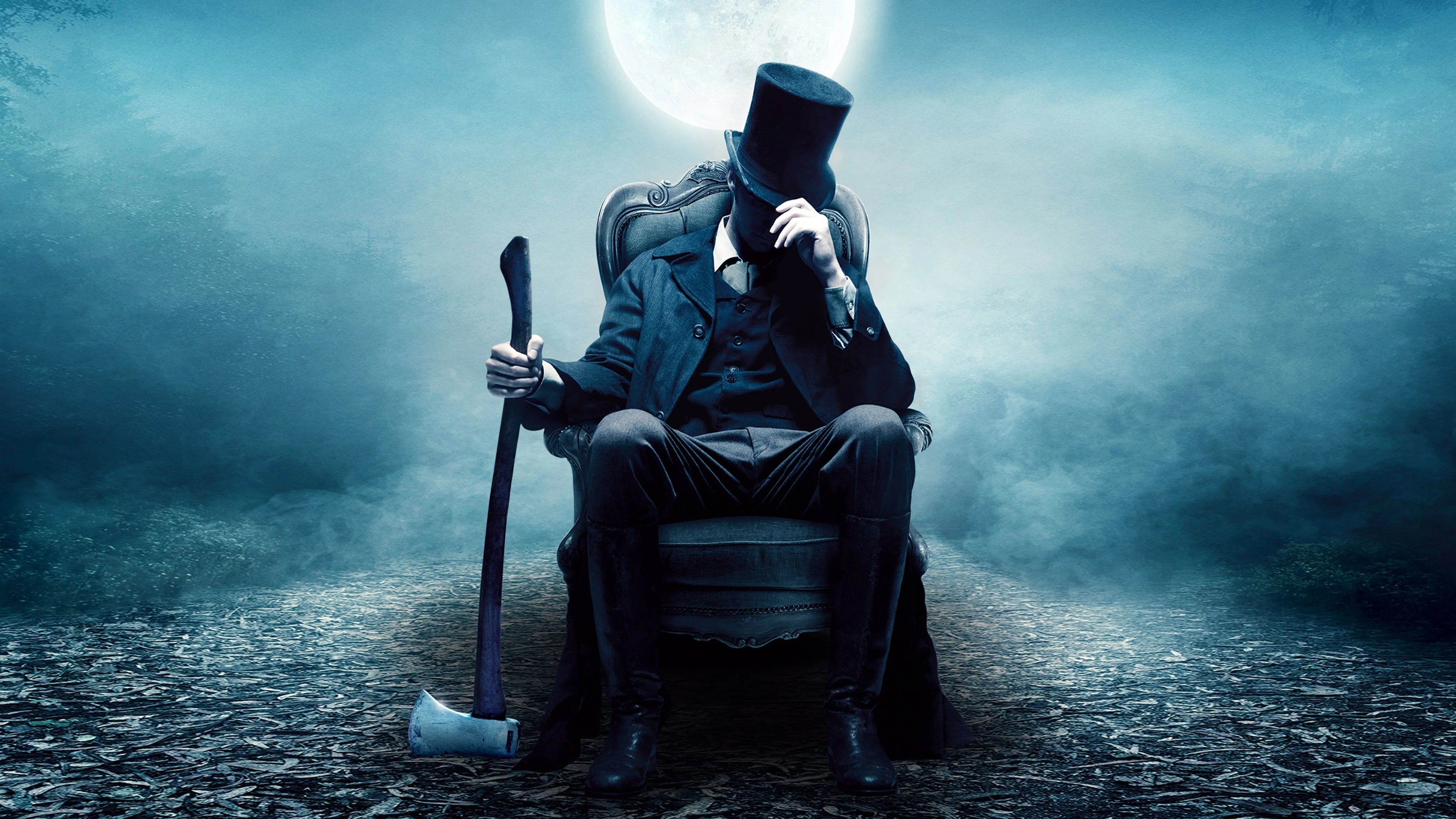 Perfect Abraham Lincoln Vampire Hunter (2012) Man Cave wall filler - Popcorn Poster Gallery