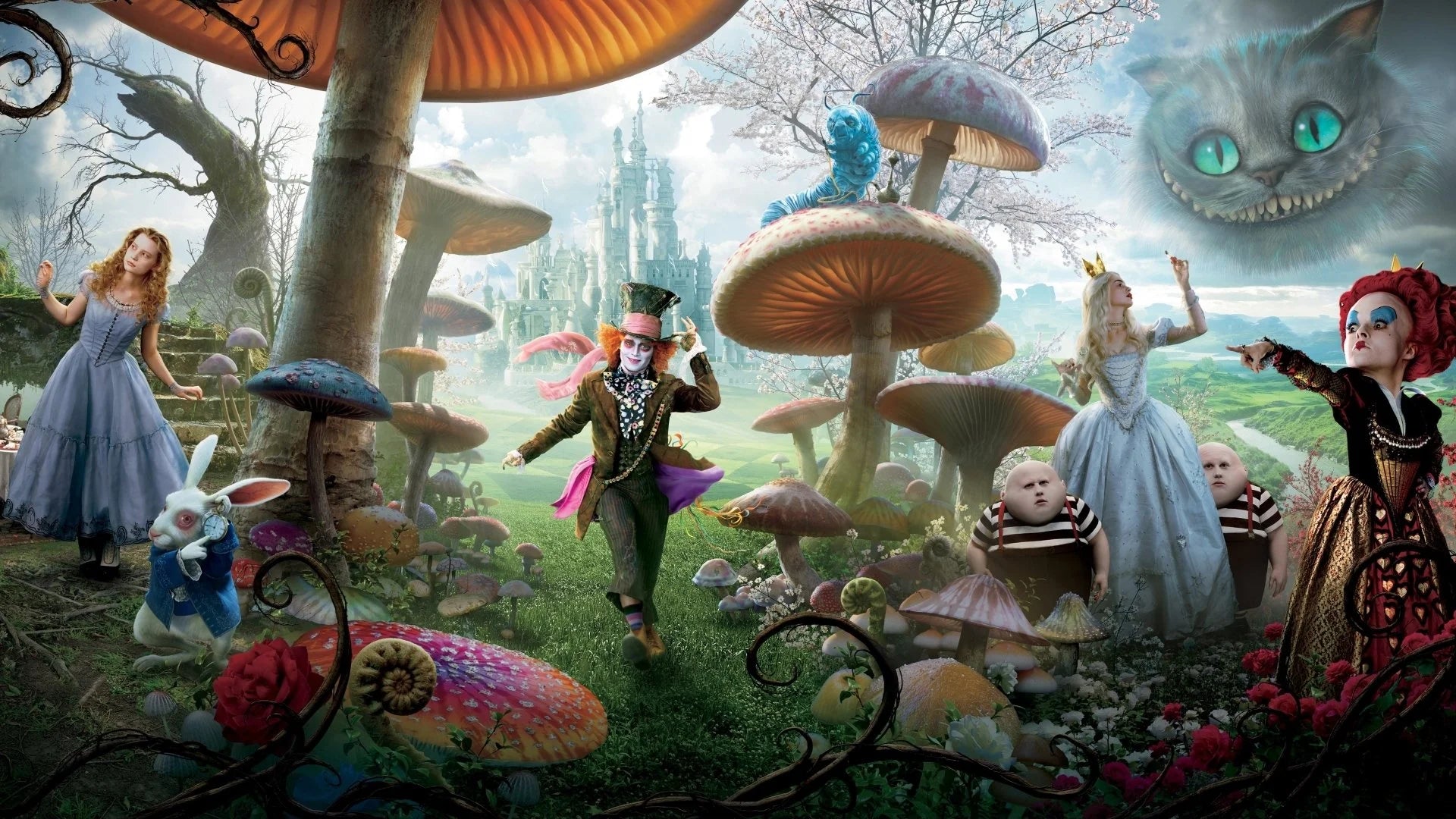 Perfect Alice in Wonderland (2010) Man Cave wall filler - Popcorn Poster Gallery