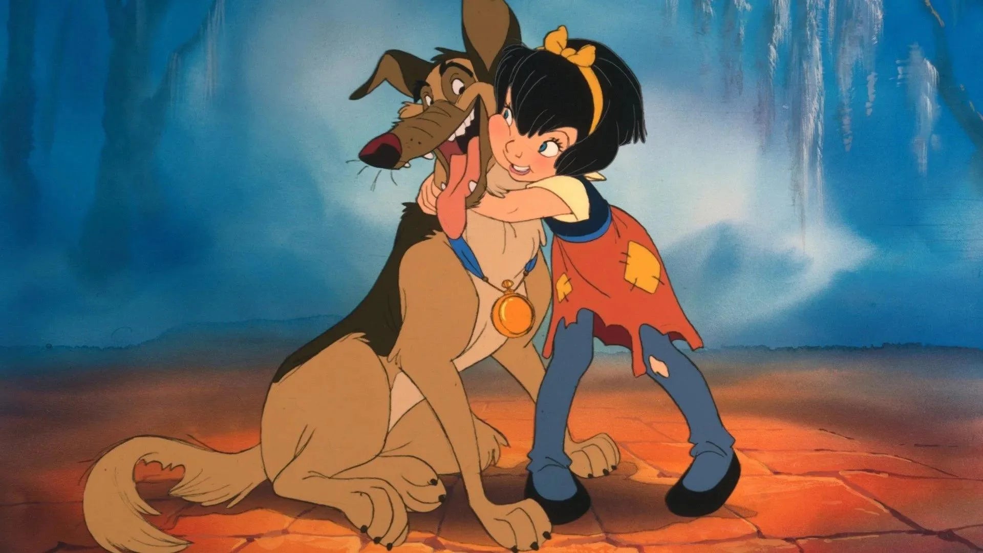 Perfect All Dogs Go to Heaven (1989) Man Cave wall filler - Popcorn Poster Gallery