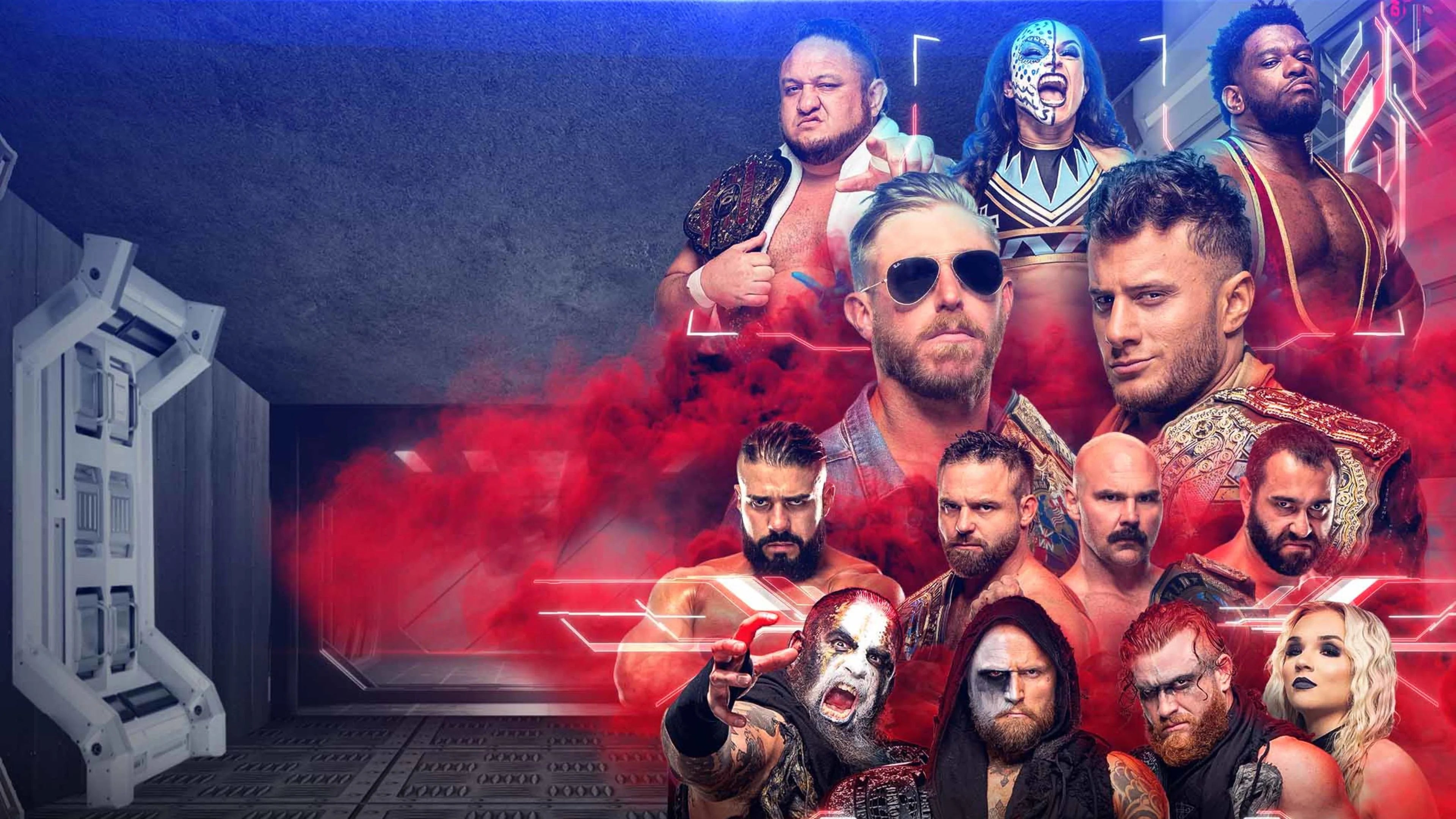 Perfect All Elite Wrestling Collision (2023) Man Cave wall filler - Popcorn Poster Gallery