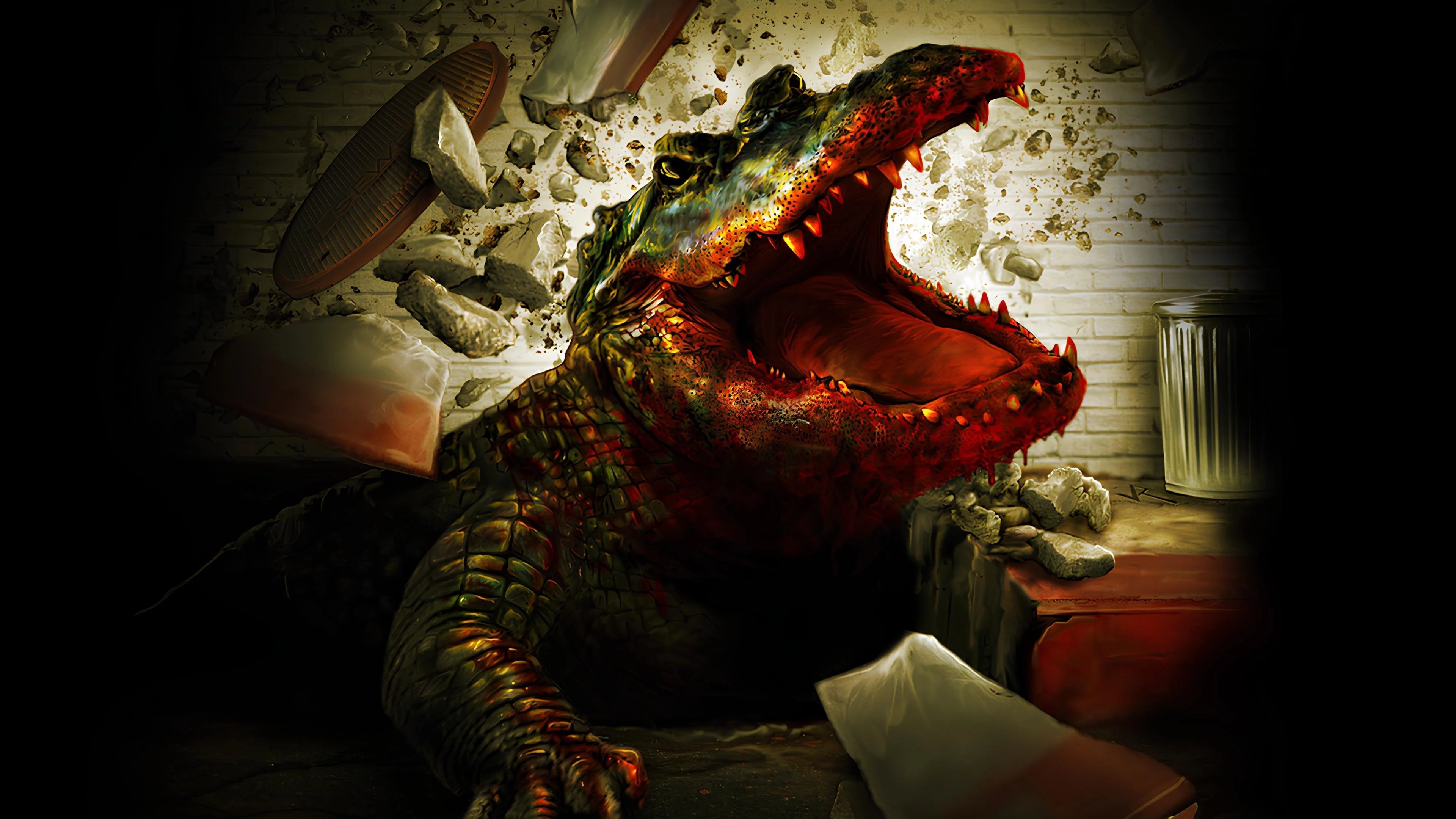Perfect Alligator (1980) Man Cave wall filler - Popcorn Poster Gallery