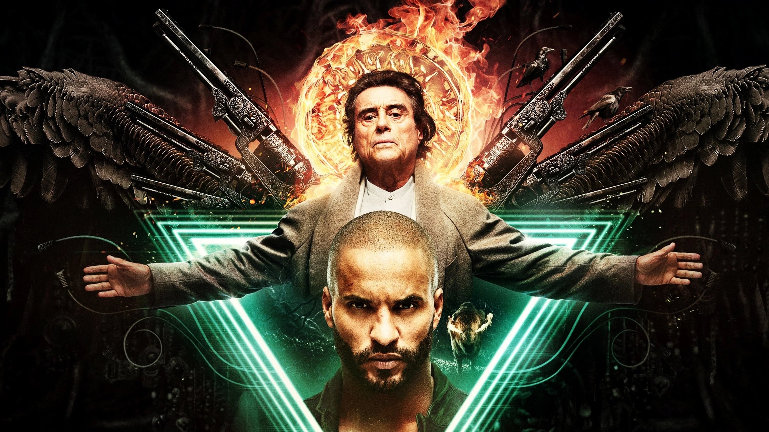 Perfect American Gods (2017) Man Cave wall filler - Popcorn Poster Gallery