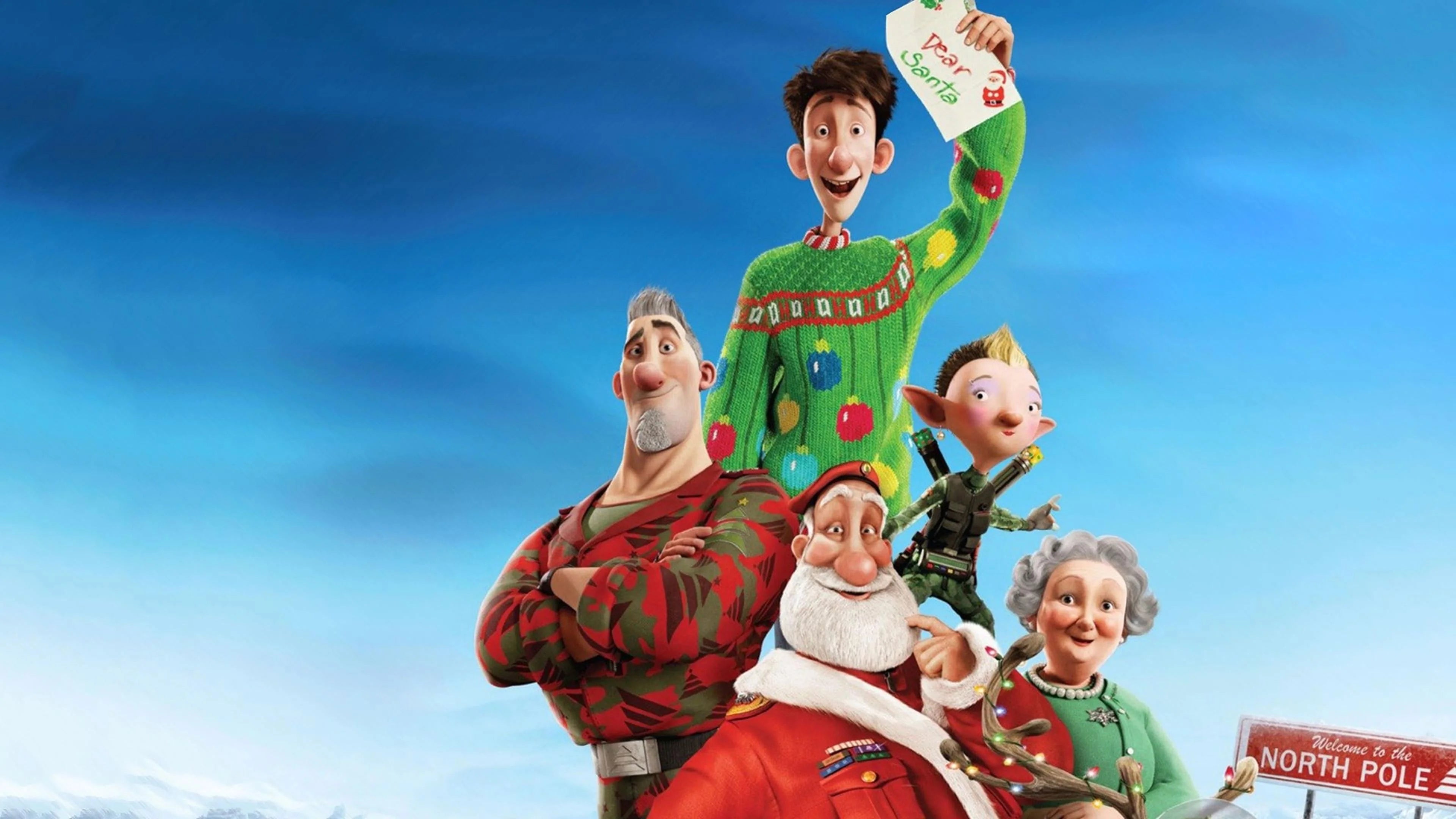 Perfect Arthur Christmas (2011) Man Cave wall filler - Popcorn Poster Gallery