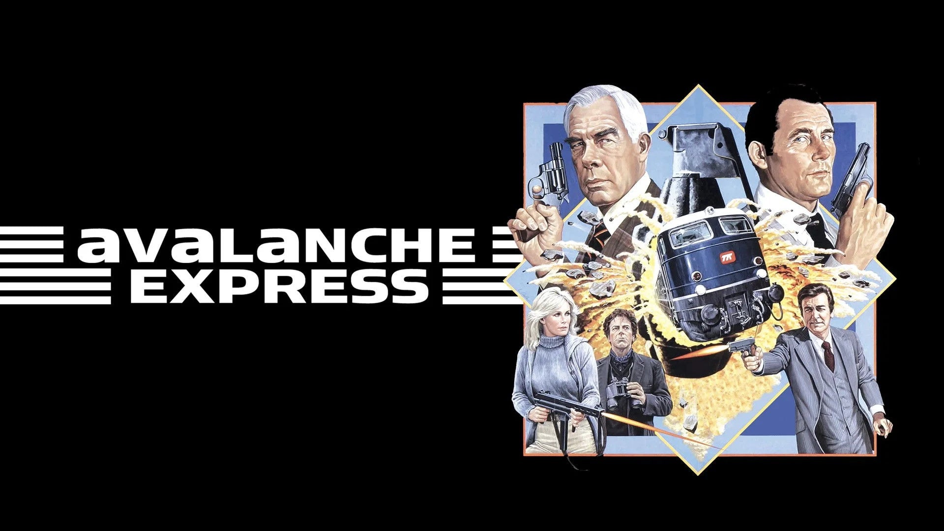 Perfect Avalanche Express (1979) Man Cave wall filler - Popcorn Poster Gallery