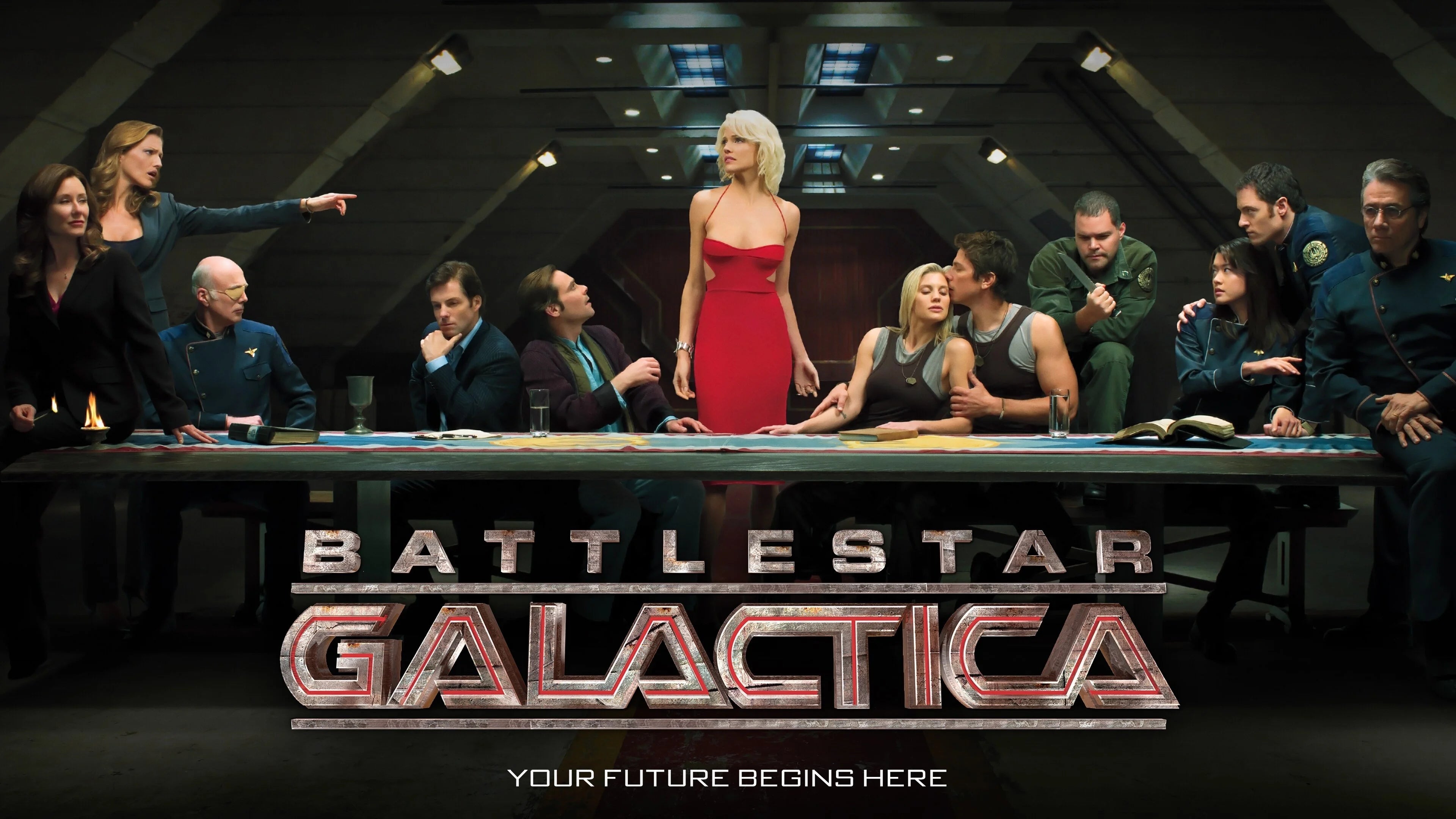 Perfect Battlestar Galactica (2004) Man Cave wall filler - Popcorn Poster Gallery