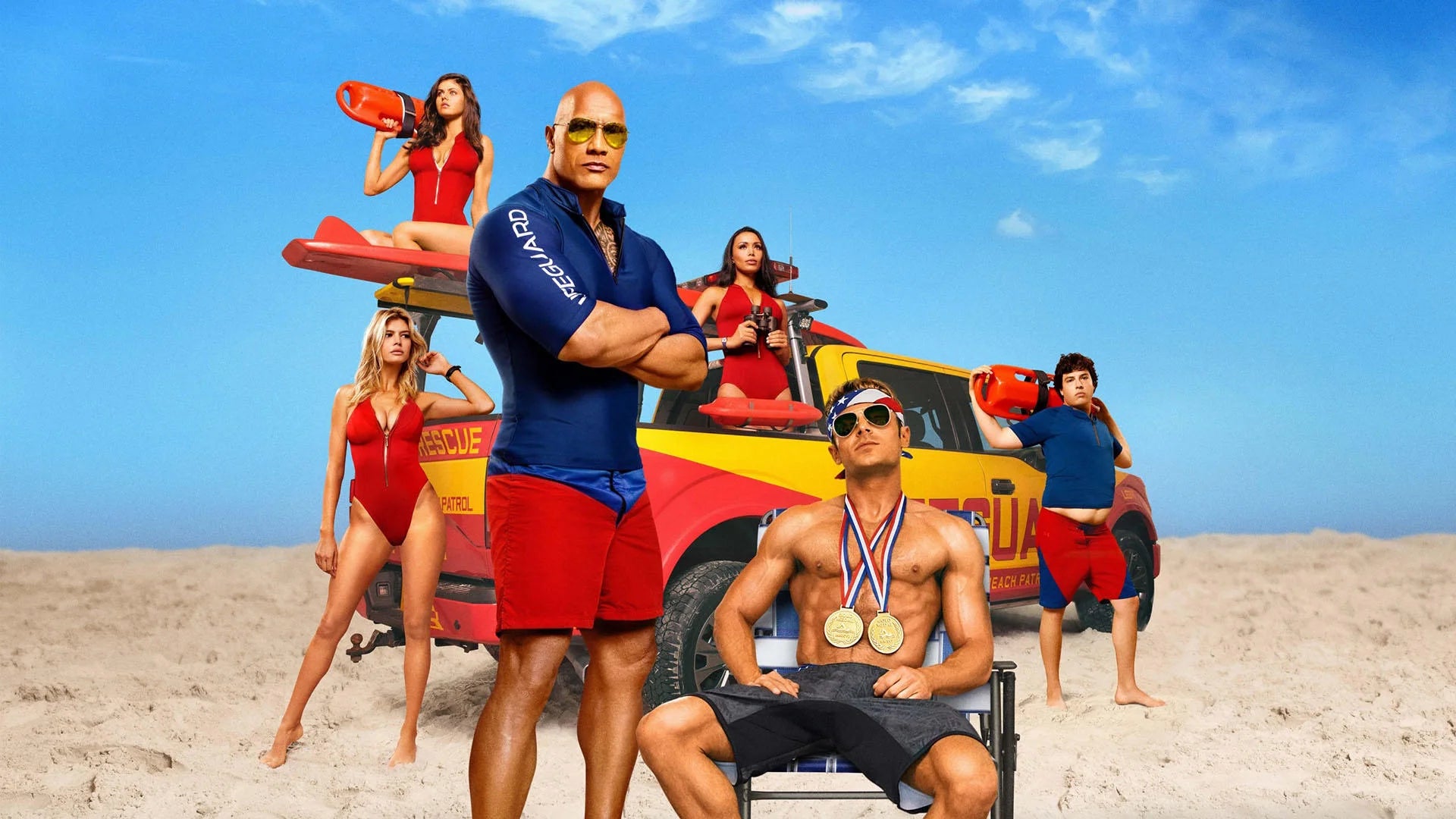 Perfect Baywatch (2017) Man Cave wall filler - Popcorn Poster Gallery