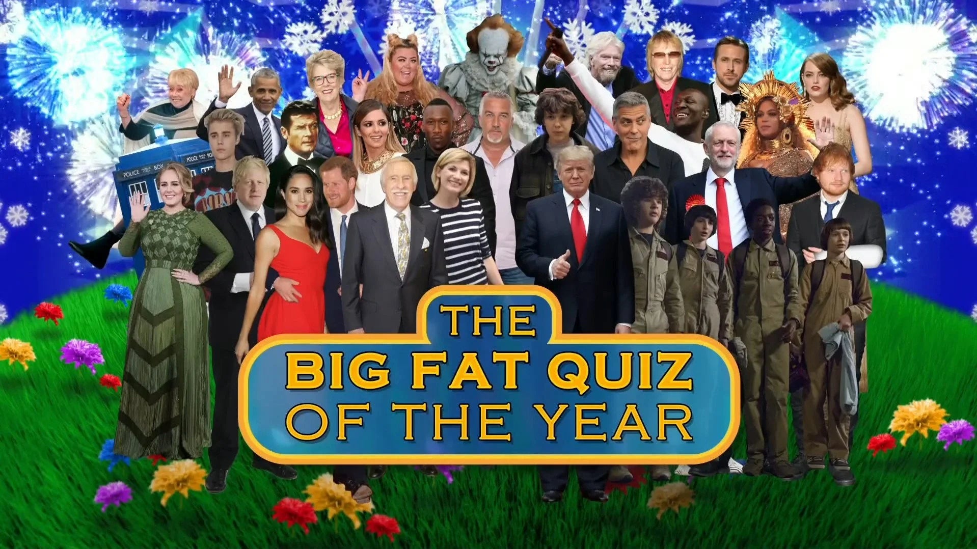 Perfect Big Fat Quiz (2004) Man Cave wall filler - Popcorn Poster Gallery