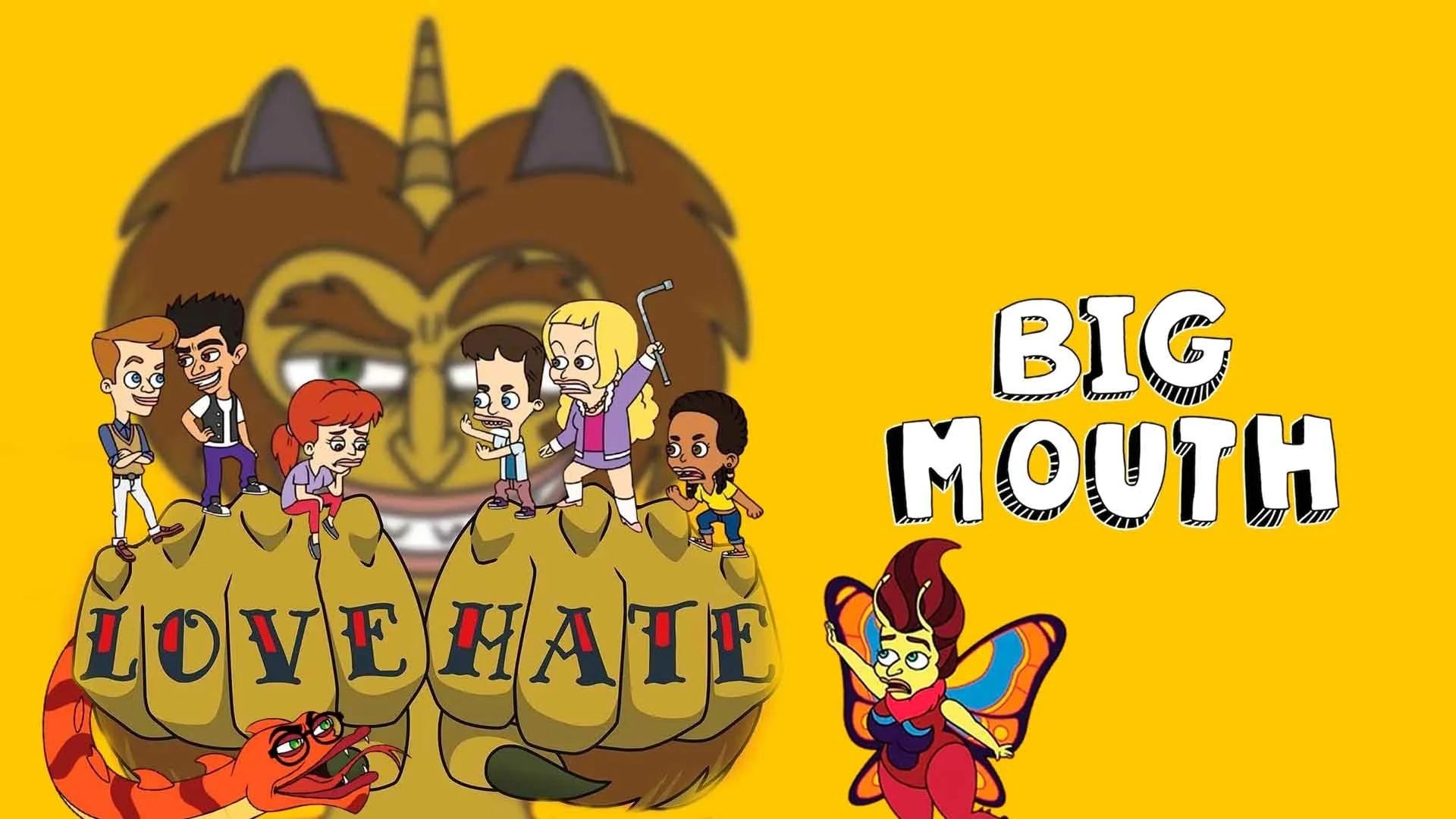Perfect Big Mouth (2017) Man Cave wall filler - Popcorn Poster Gallery