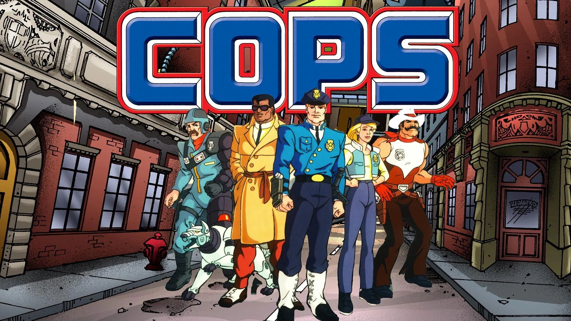 Perfect C.O.P.S. (1988) Man Cave wall filler - Popcorn Poster Gallery