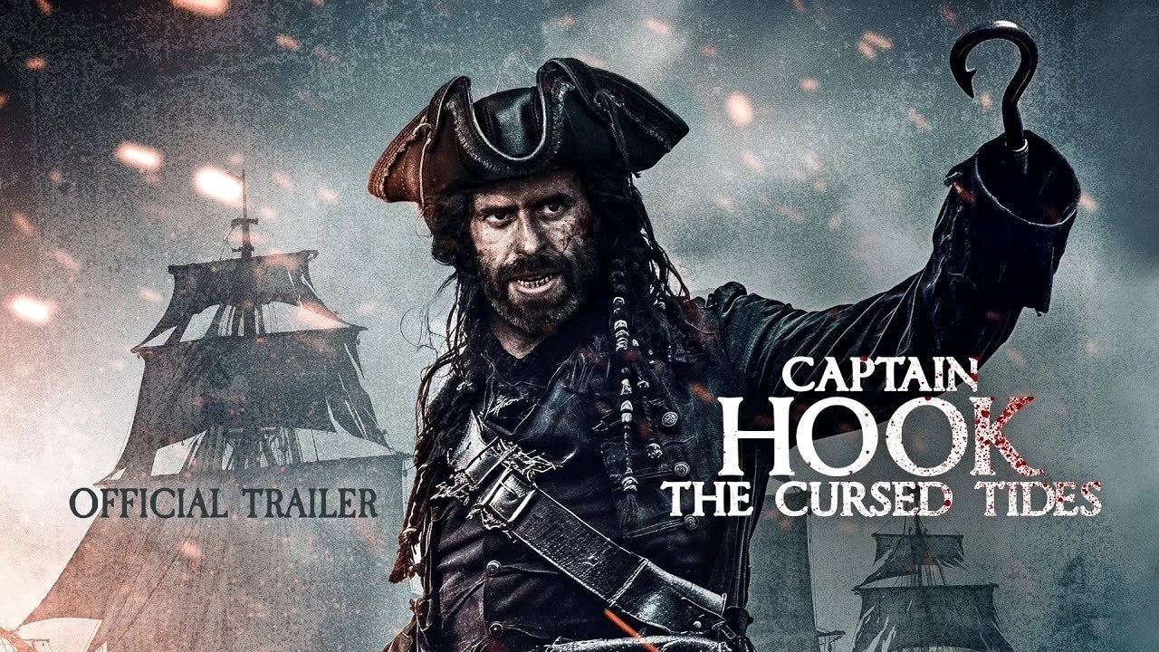 Perfect Captain Hook The Cursed Tides (2025) Man Cave wall filler - Popcorn Poster Gallery