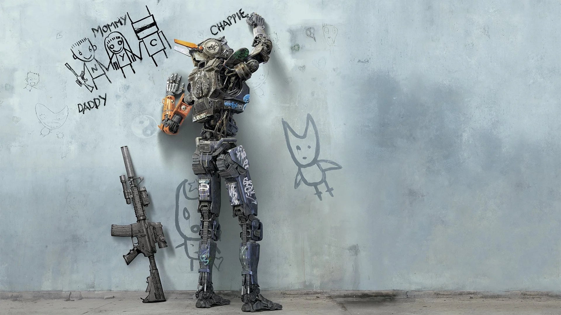 Perfect Chappie (2015) Man Cave wall filler - Popcorn Poster Gallery
