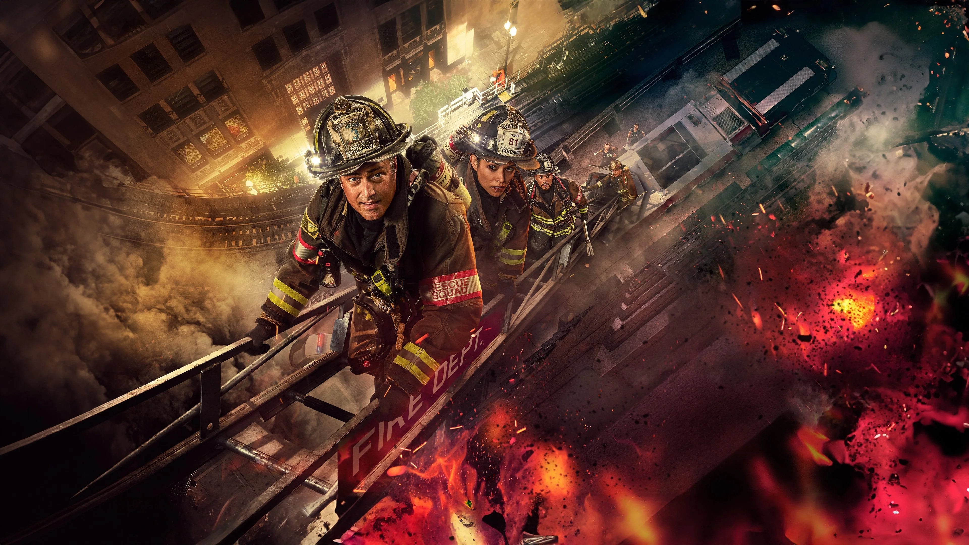 Perfect Chicago Fire (2012) Man Cave wall filler - Popcorn Poster Gallery