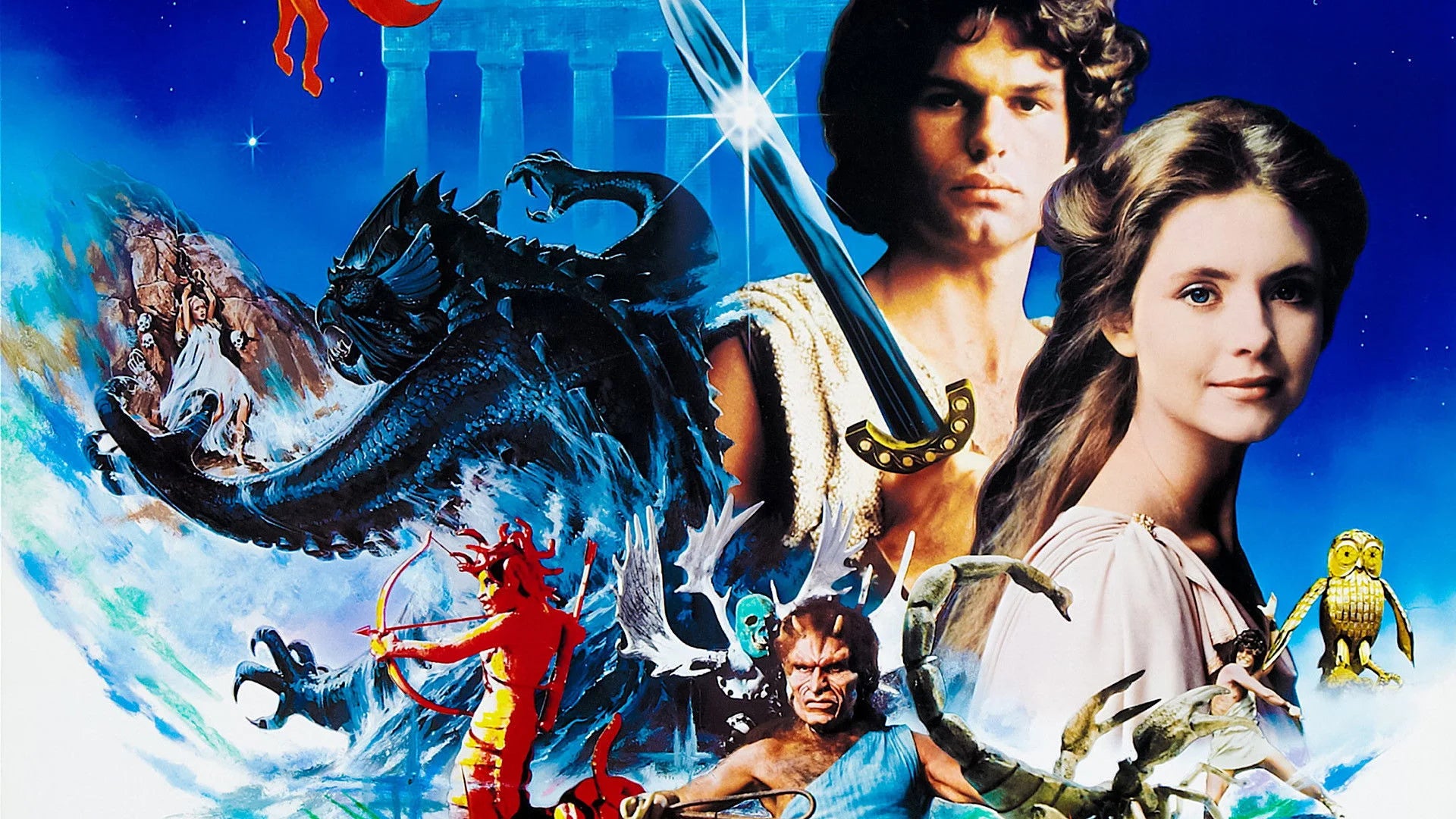 Perfect Clash of the Titans (1981) Man Cave wall filler - Popcorn Poster Gallery