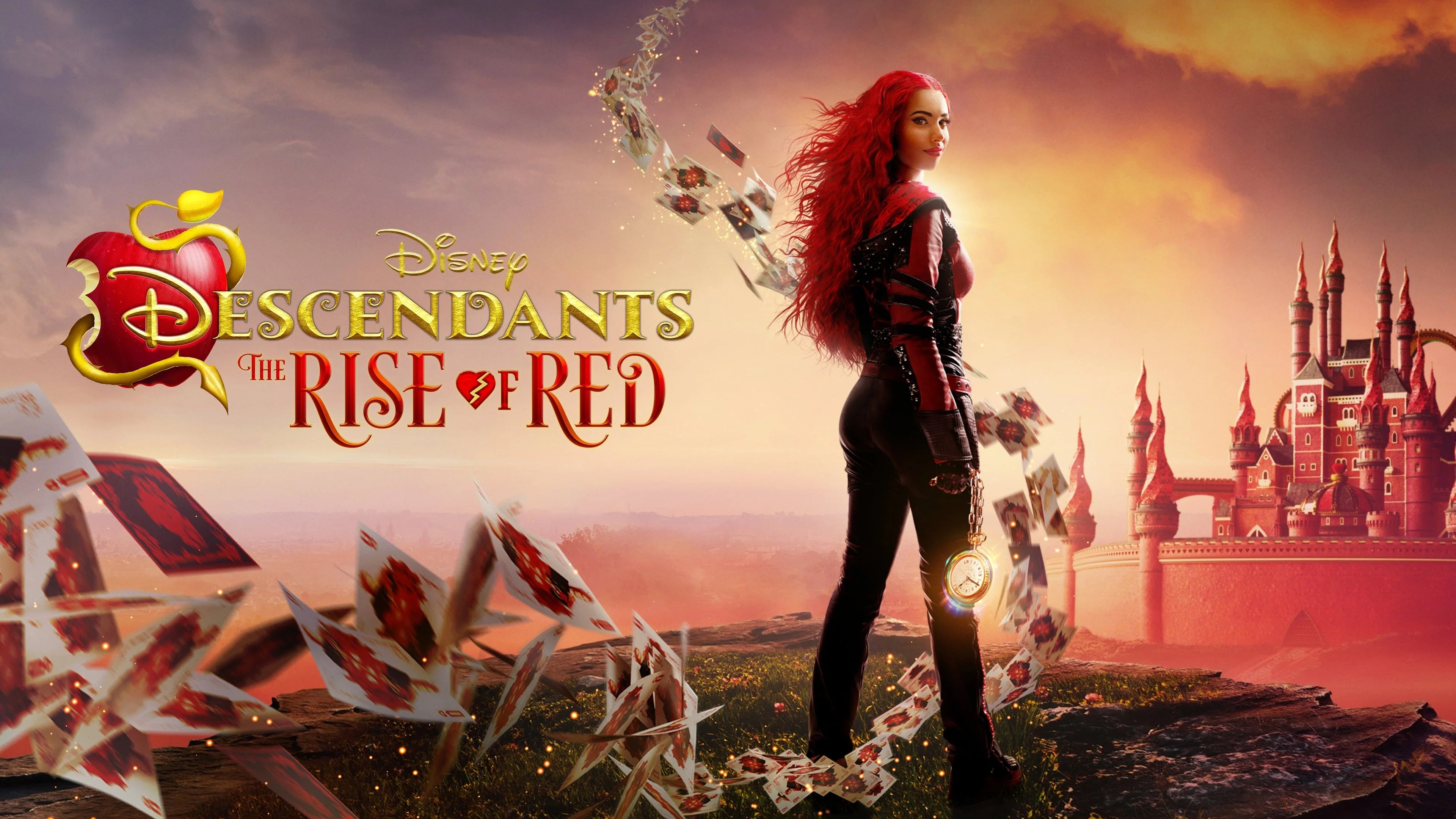 Perfect Descendants The Rise of Red (2024) Man Cave wall filler - Popcorn Poster Gallery