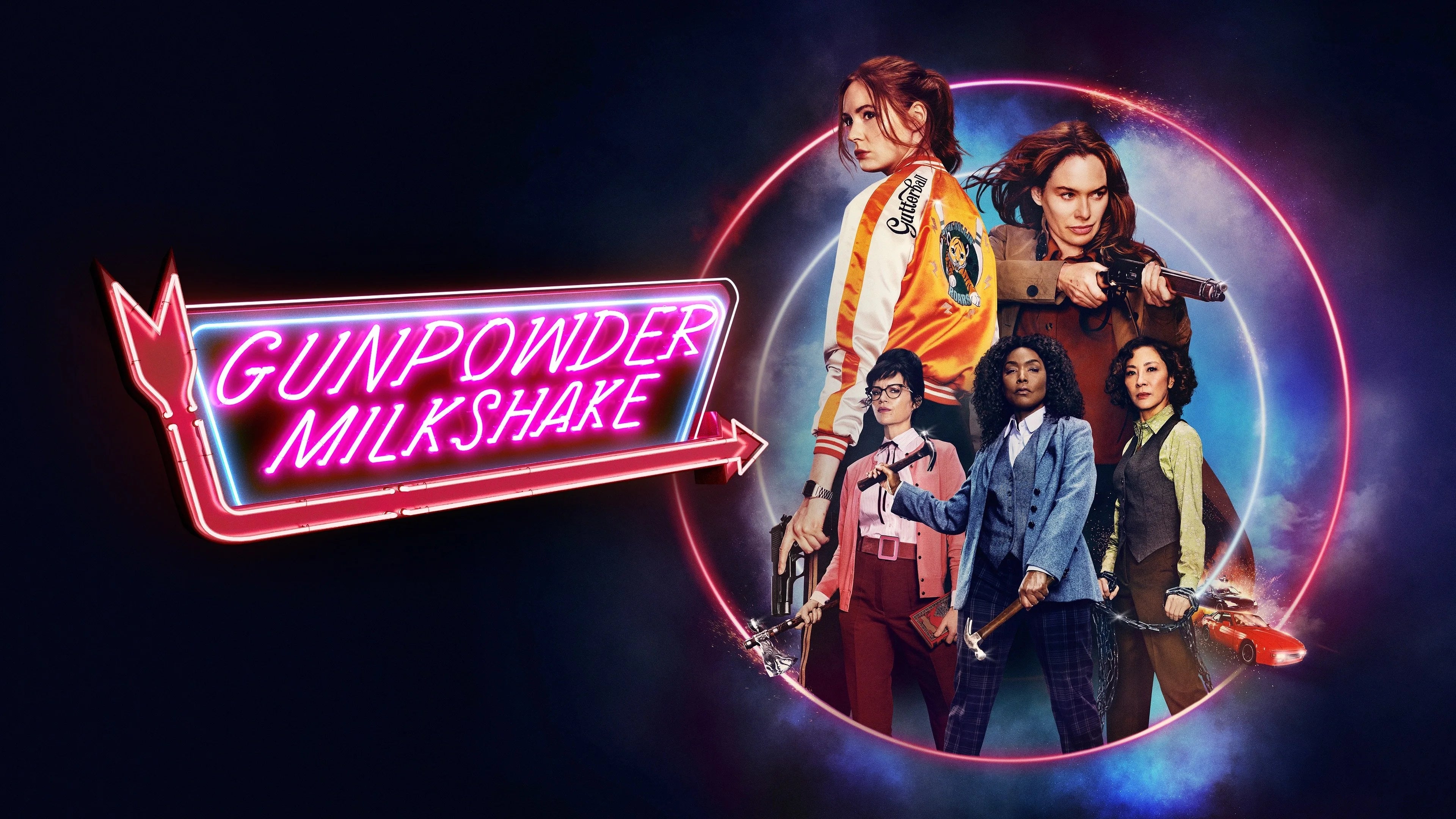 Perfect Gunpowder Milkshake (2021) Man Cave wall filler - Popcorn Poster Gallery