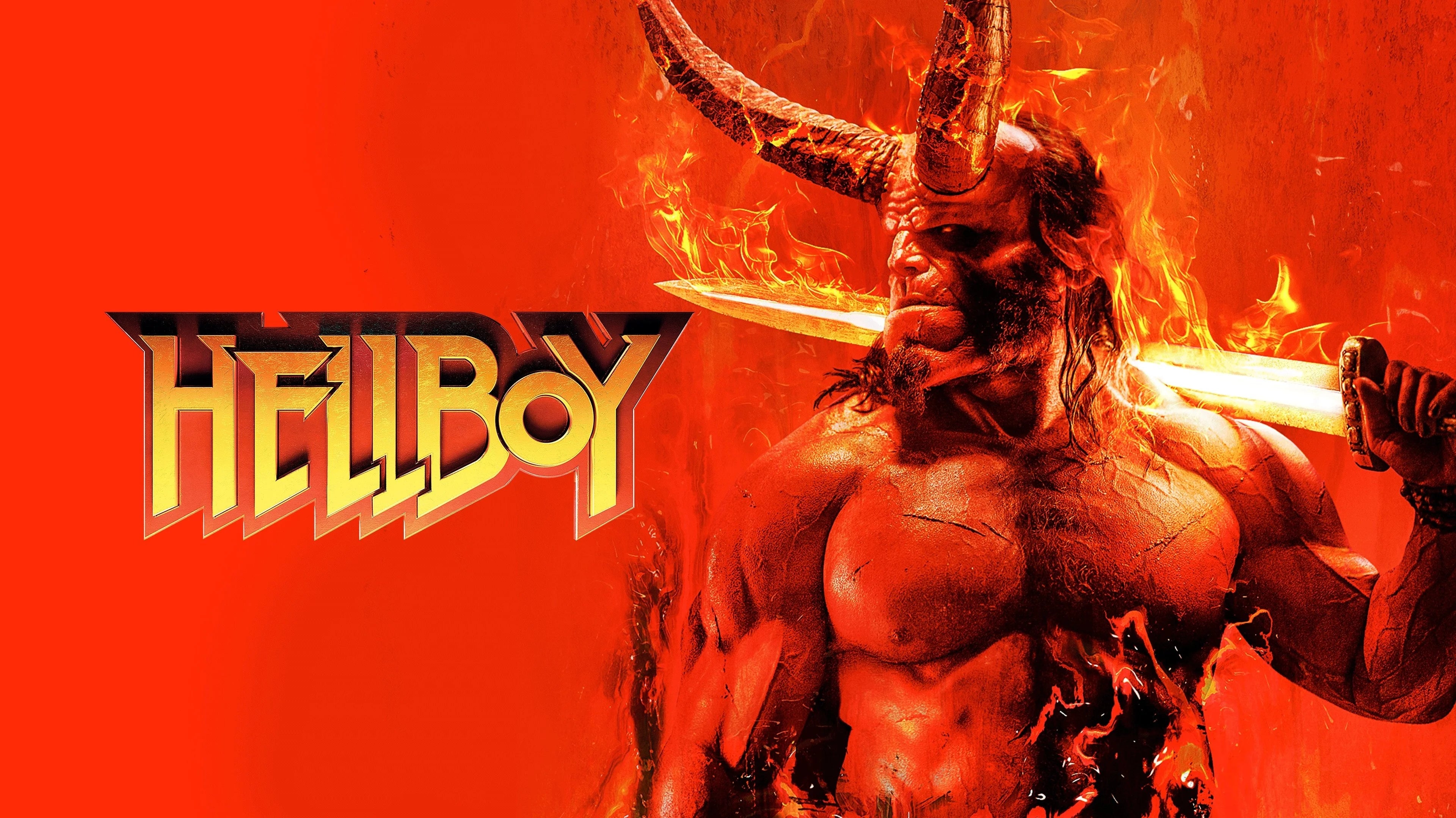 Perfect Hellboy (2019) Man Cave wall filler - Popcorn Poster Gallery