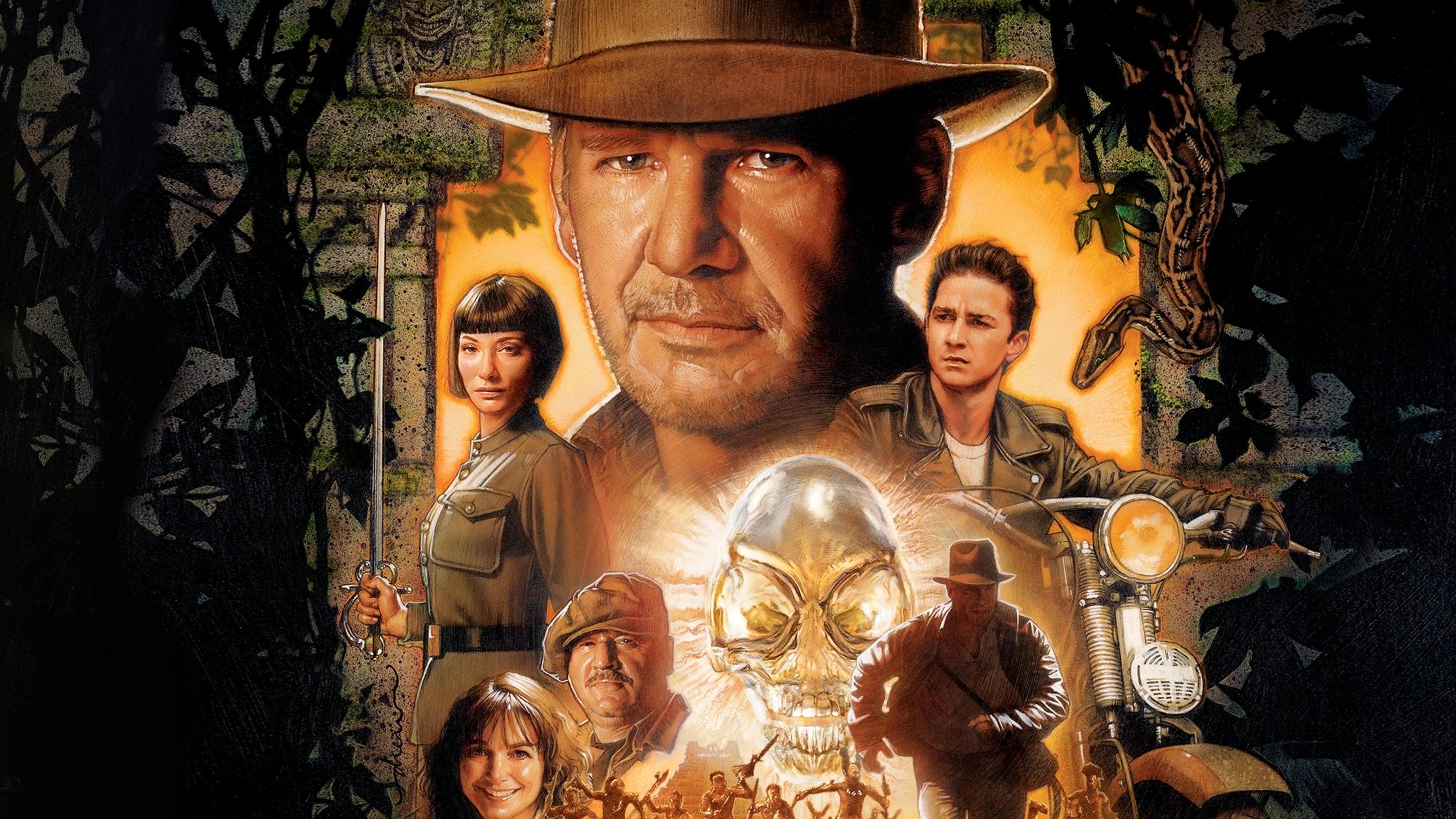 Perfect Indiana Jones and the Kingdom of the Crystal Skull (2008) Man Cave wall filler - Popcorn Poster Gallery