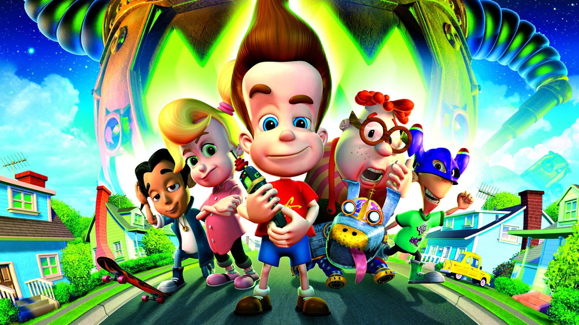 Perfect Jimmy Neutron Boy Genius (2001) Man Cave wall filler - Popcorn Poster Gallery