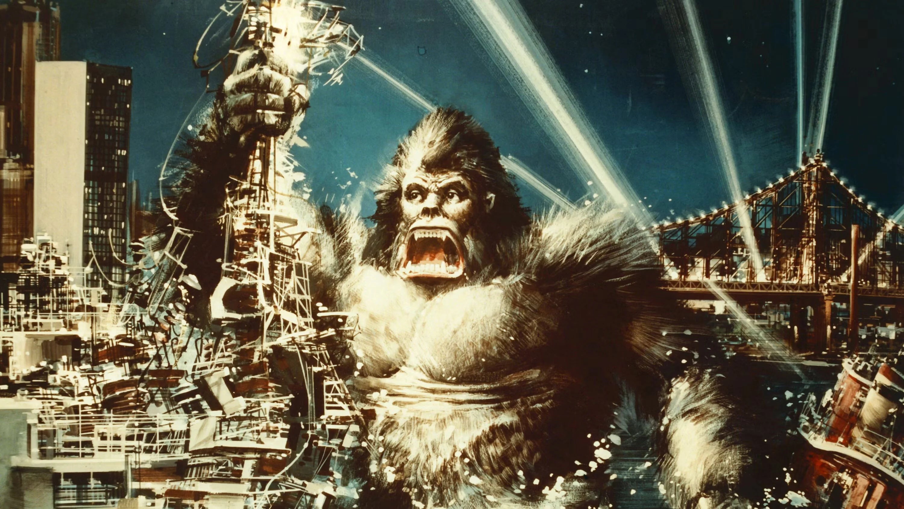 Perfect King Kong (1976) Man Cave wall filler - Popcorn Poster Gallery
