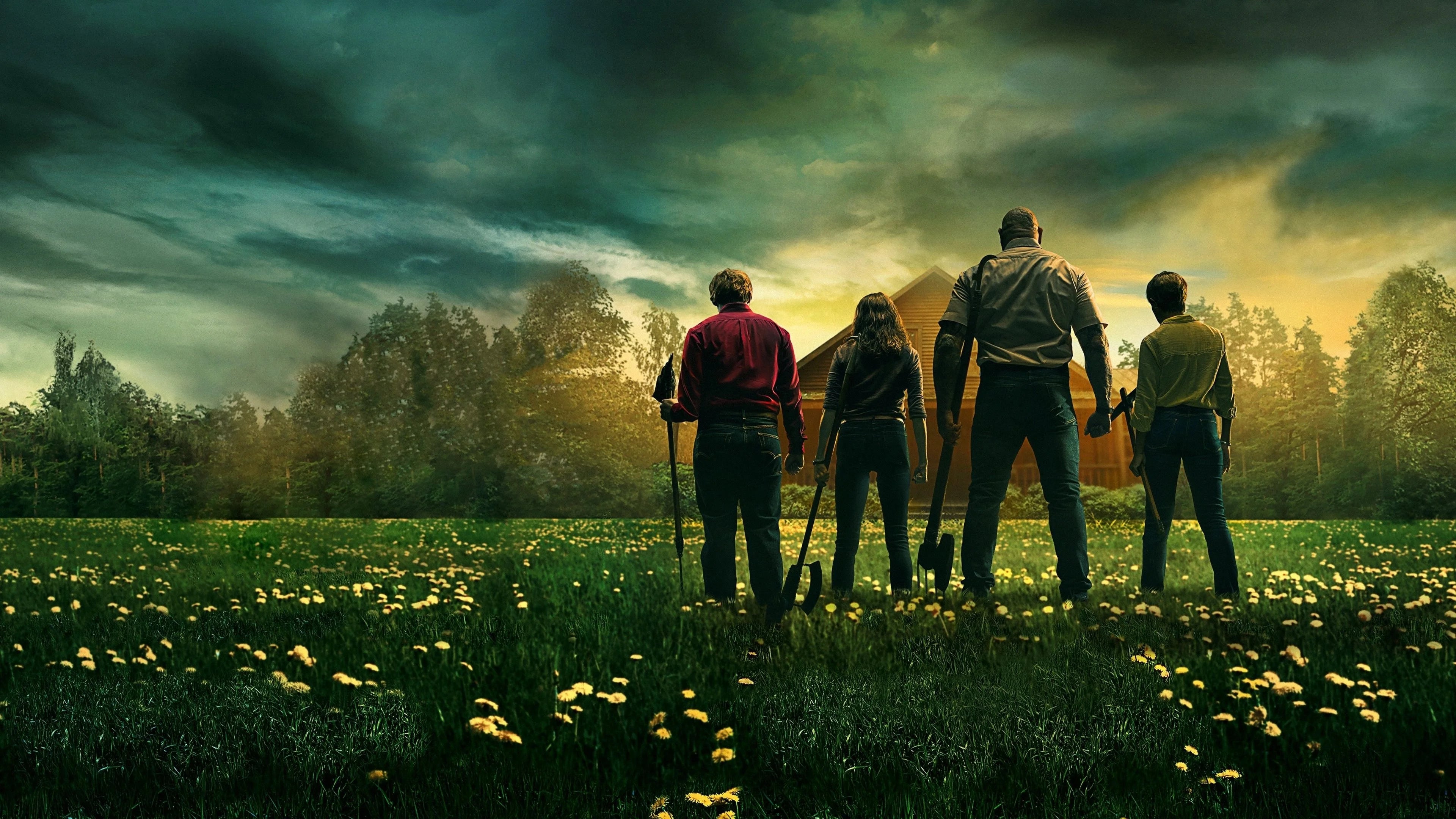 Perfect Knock at the Cabin (2023) Man Cave wall filler - Popcorn Poster Gallery