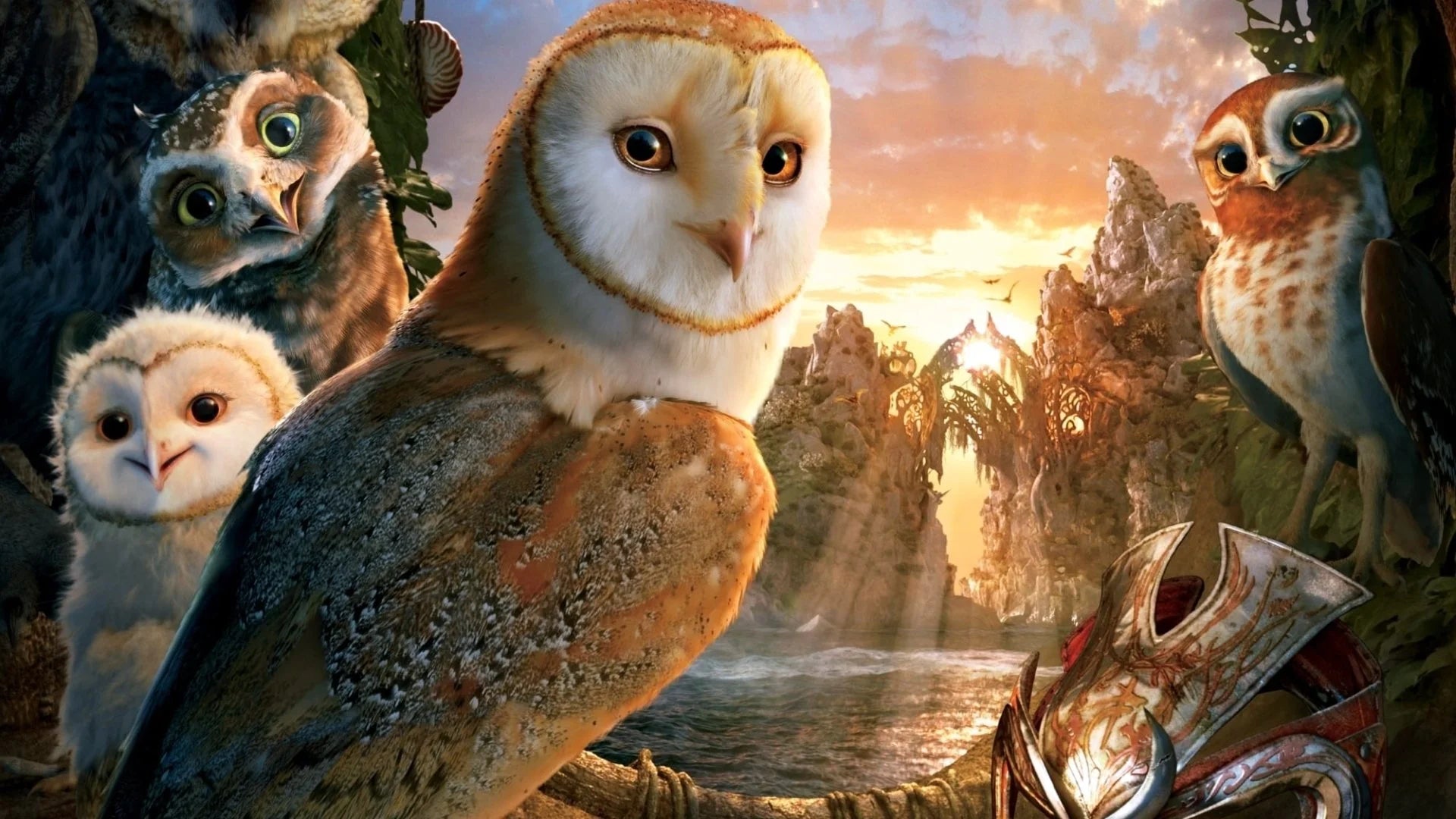 Perfect Legend of the Guardians The Owls of Ga'Hoole (2010) Man Cave wall filler - Popcorn Poster Gallery