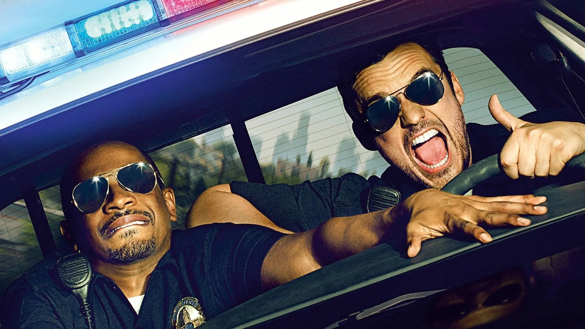 Perfect Let's Be Cops (2014) Man Cave wall filler - Popcorn Poster Gallery
