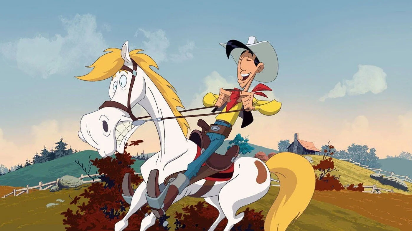 Perfect Lucky Luke (1984) Man Cave wall filler - Popcorn Poster Gallery