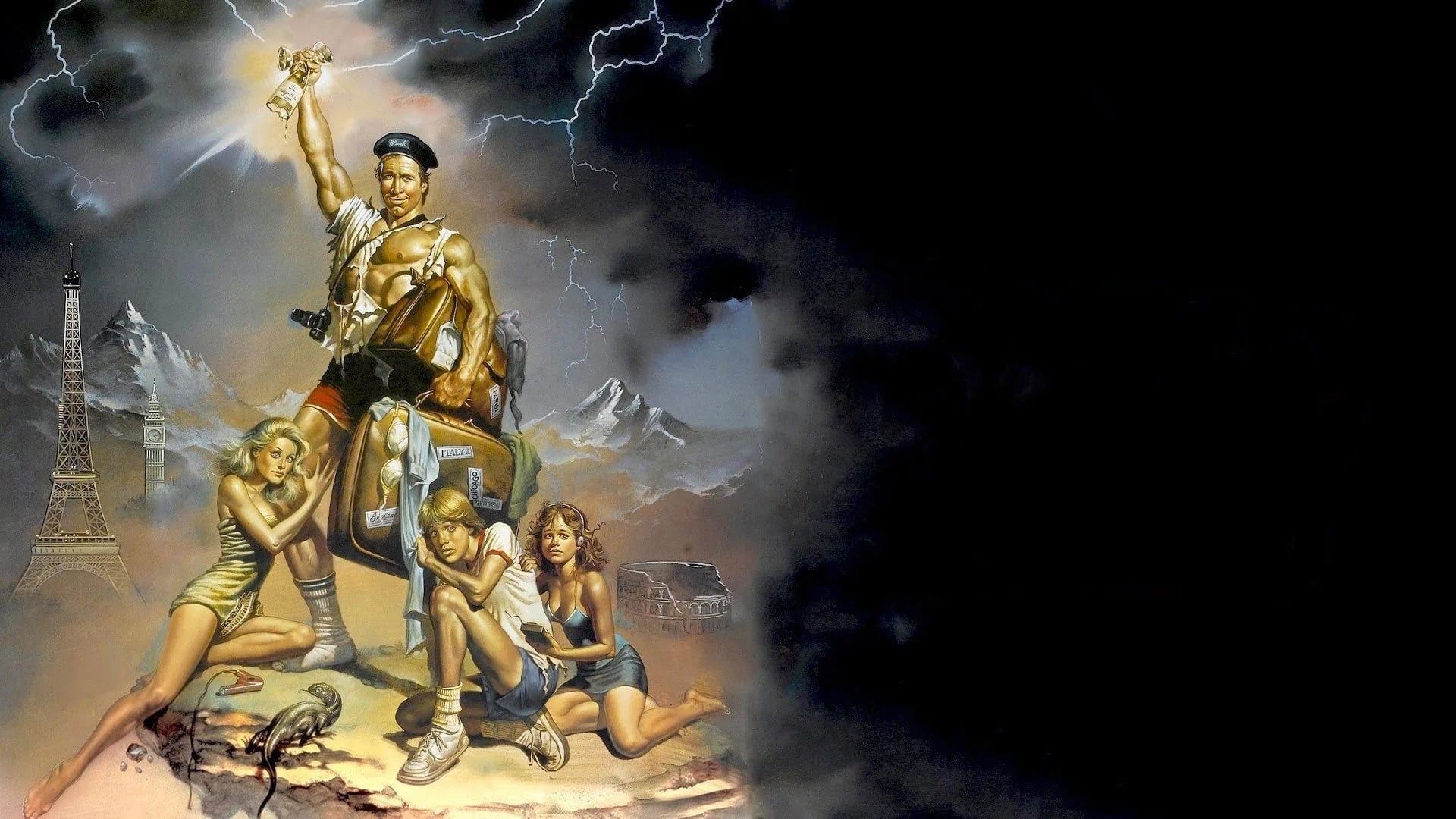 Perfect National Lampoon's European Vacation (1985) Man Cave wall filler - Popcorn Poster Gallery