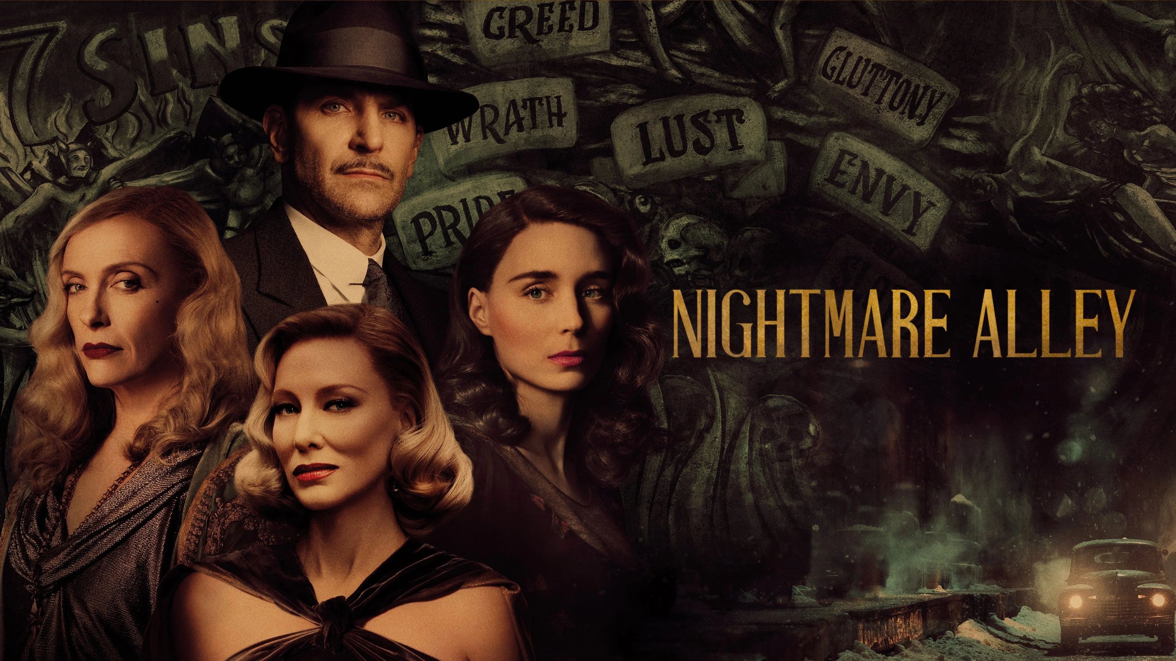 Perfect Nightmare Alley (2021) Man Cave wall filler - Popcorn Poster Gallery