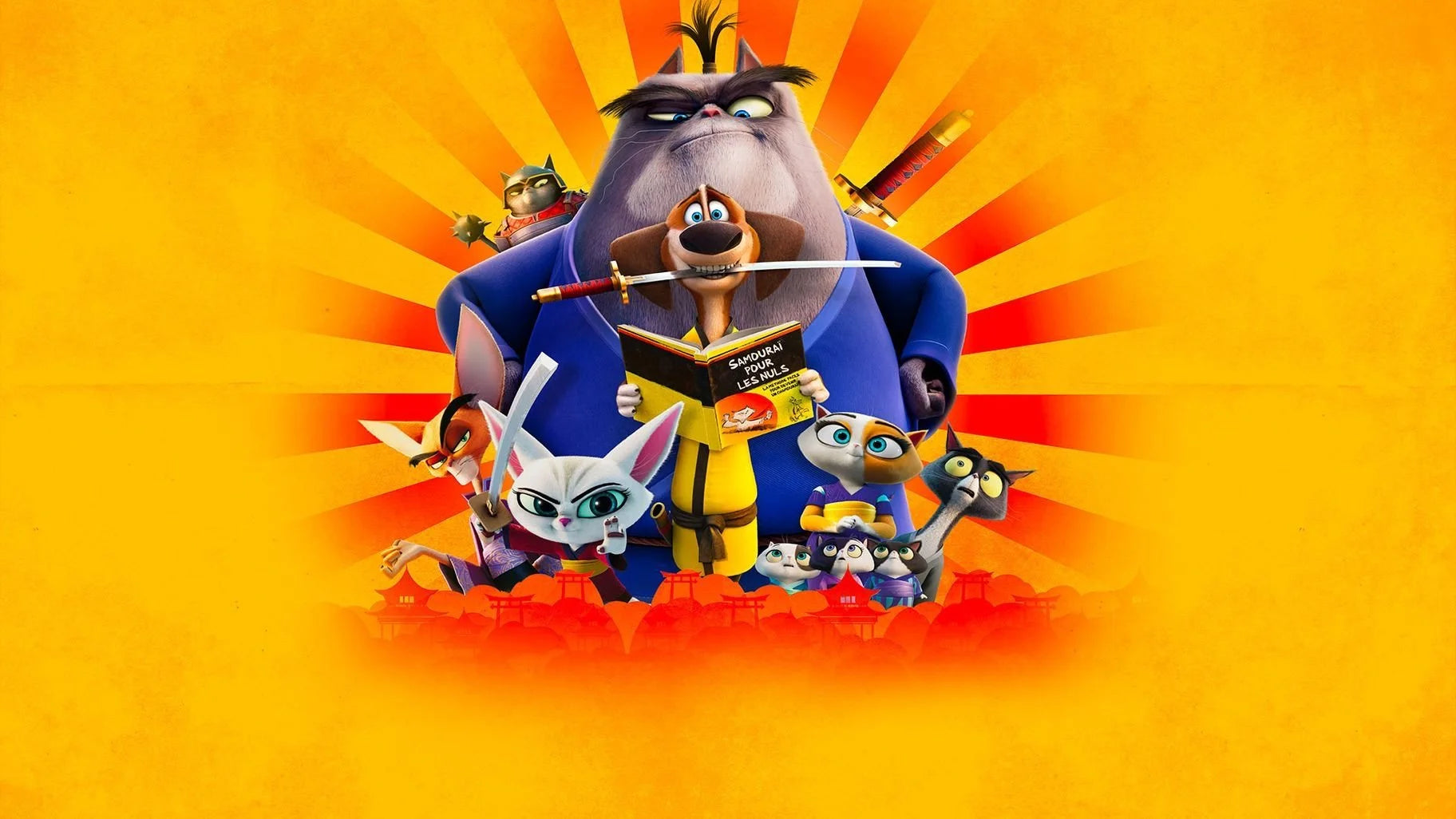 Perfect Paws of Fury The Legend of Hank (2022) Man Cave wall filler - Popcorn Poster Gallery