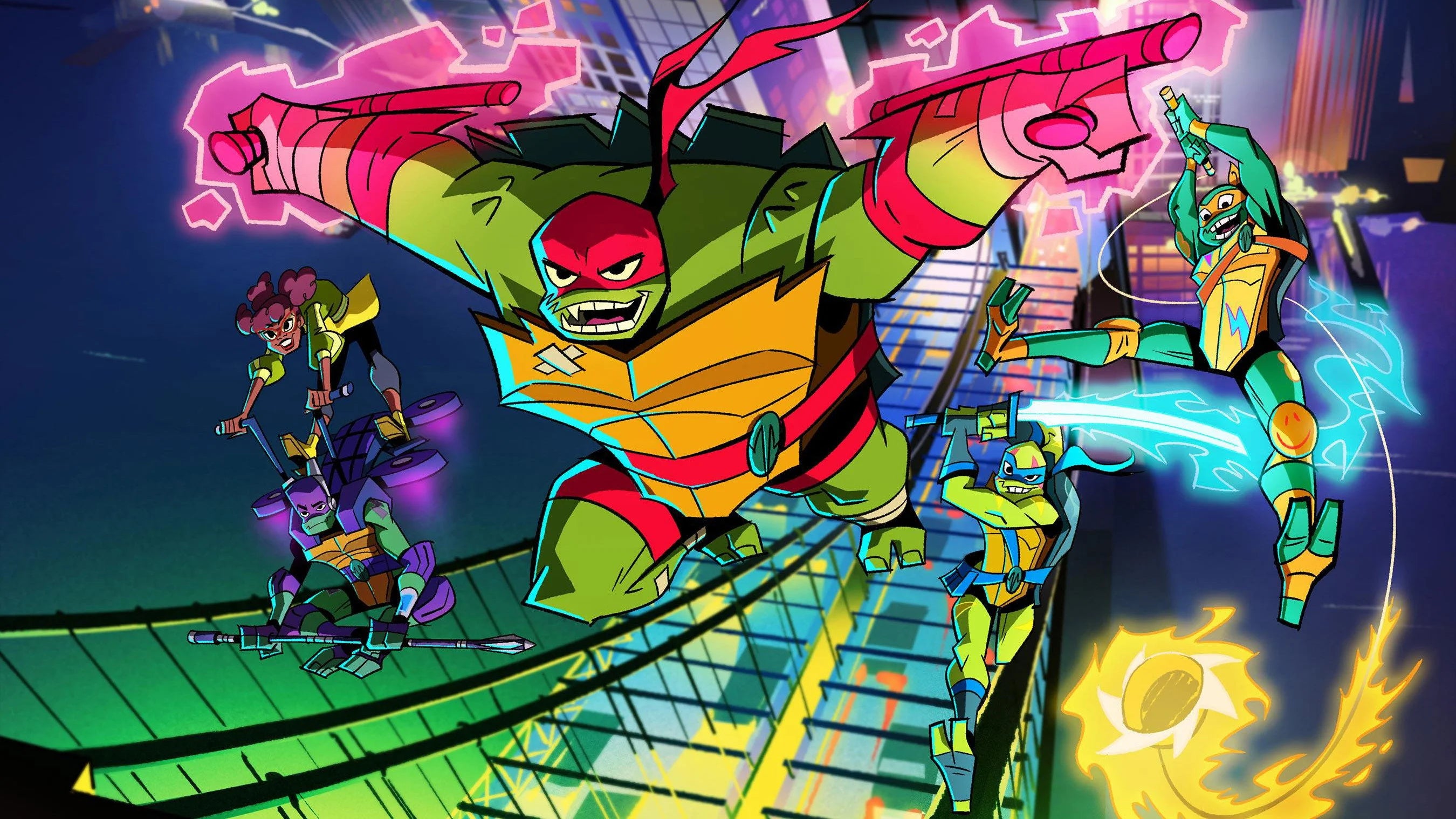 Perfect Rise of the Teenage Mutant Ninja Turtles (2018) Man Cave wall filler - Popcorn Poster Gallery