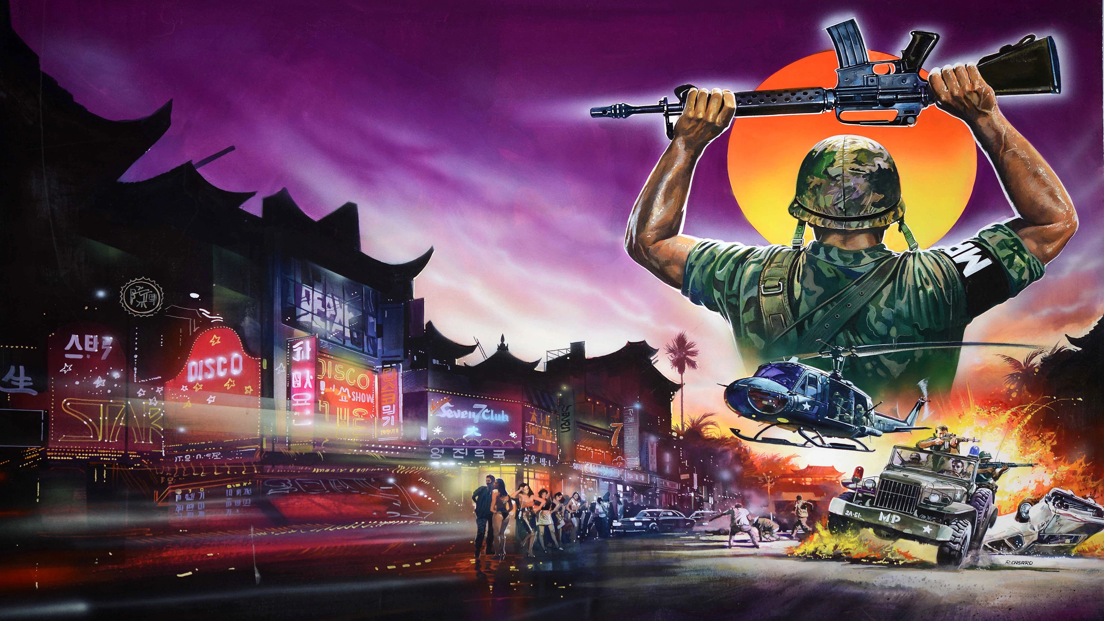 Perfect Saigon Commandos (1988) Man Cave wall filler - Popcorn Poster Gallery